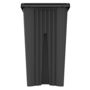 Voir la diapositive 4 : Récupérateur d'eau Anthracite - 150L - RECUP DECO