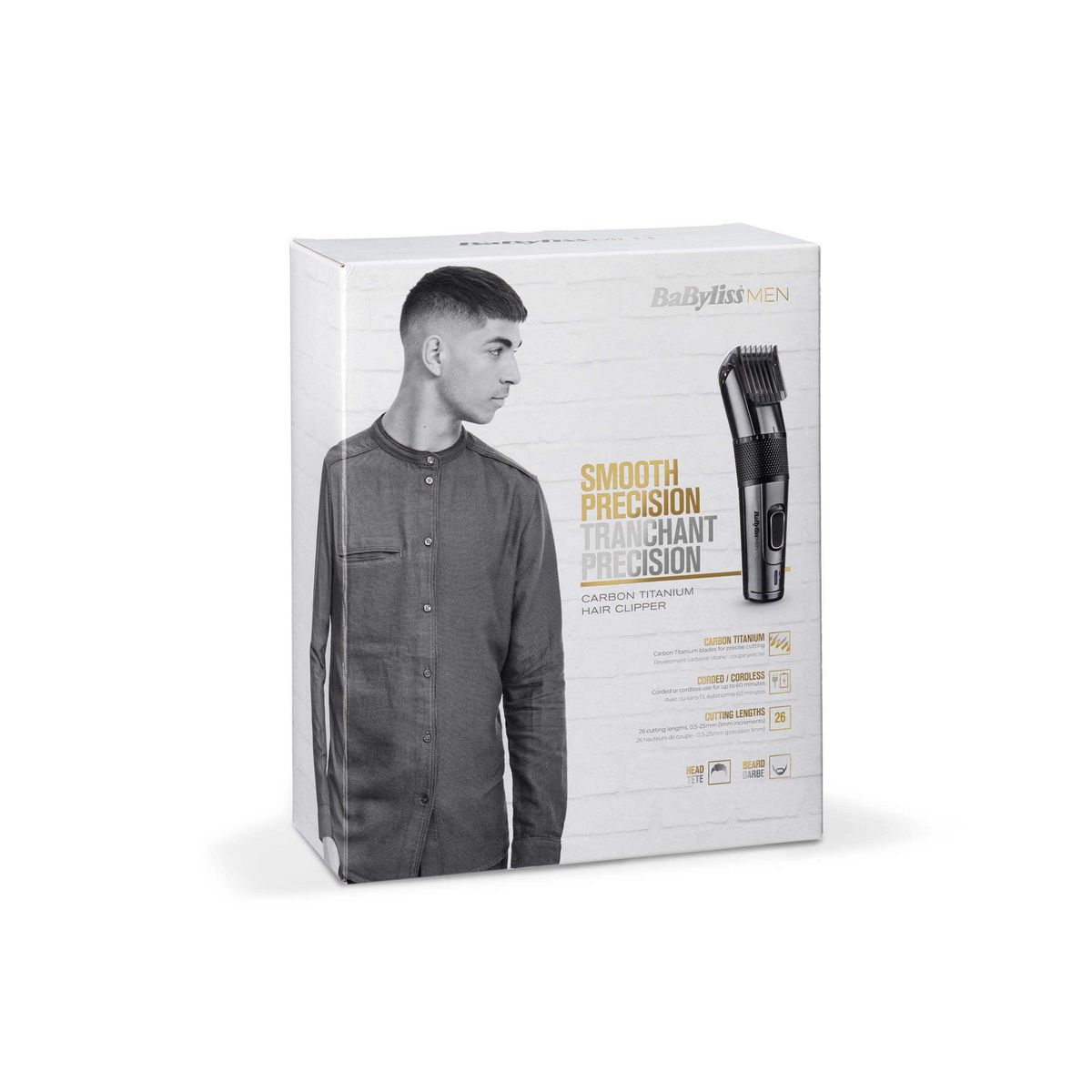 BABYLISS Tondeuse cheveux E978E - Gris