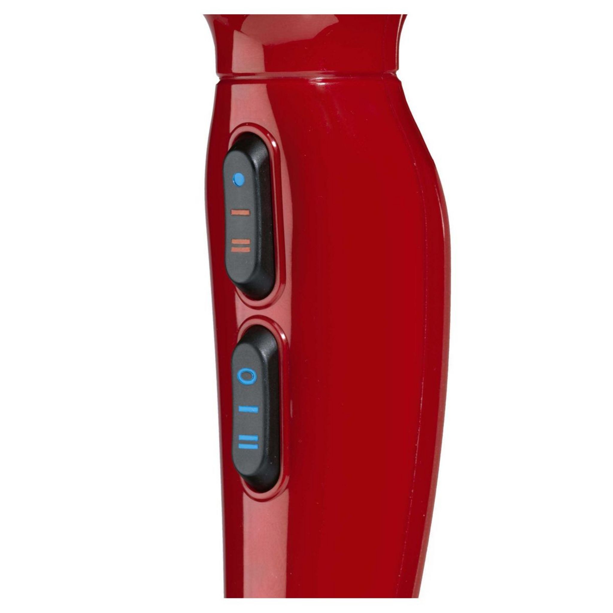 Voir la diapositive 5 : BABYLISS Sèche cheveux fonction ionique 6615E - Rouge