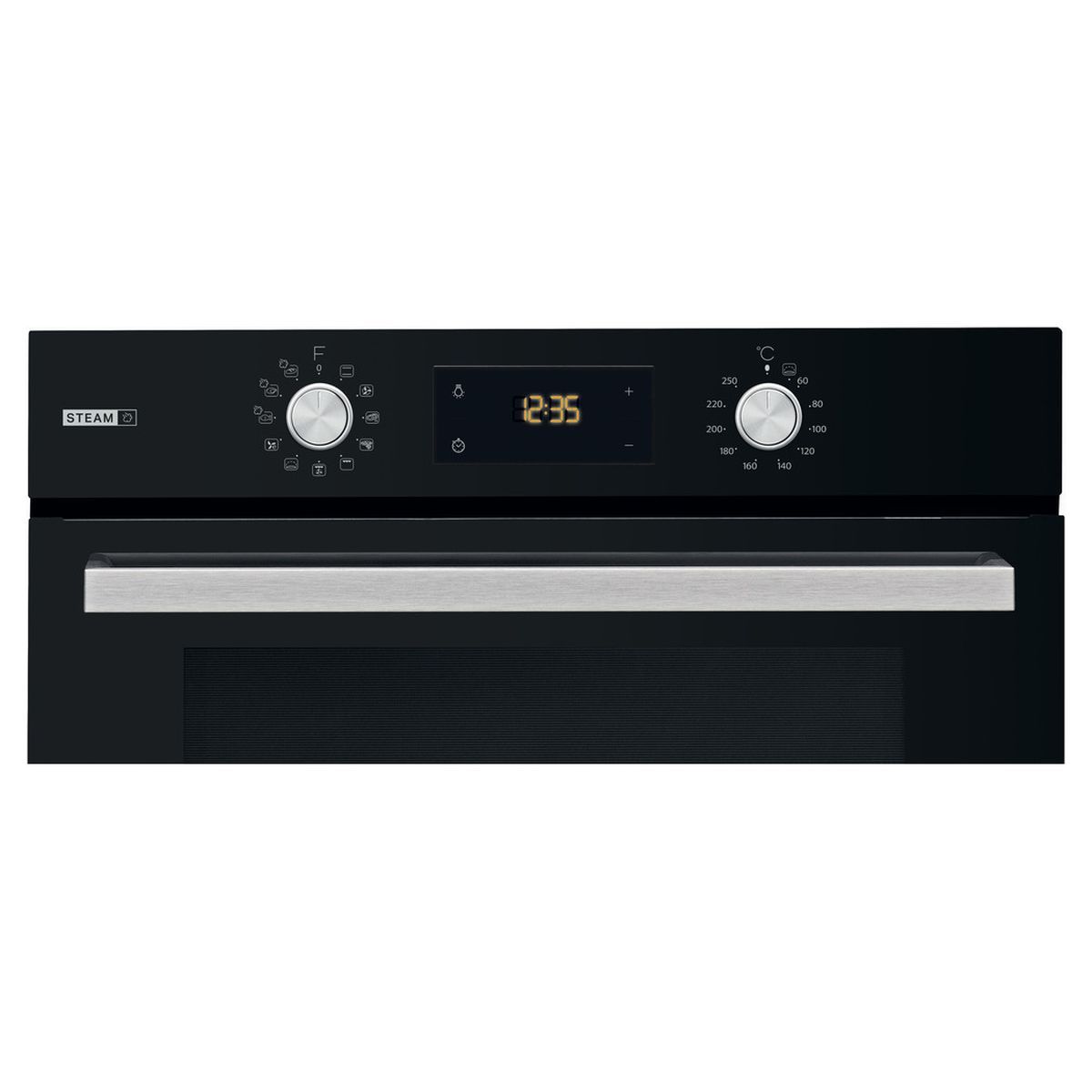 WHIRLPOOL Four encastrable OASKC8V1 BLG, 71 L, Multifonction, Nettoyage catalyse, A+