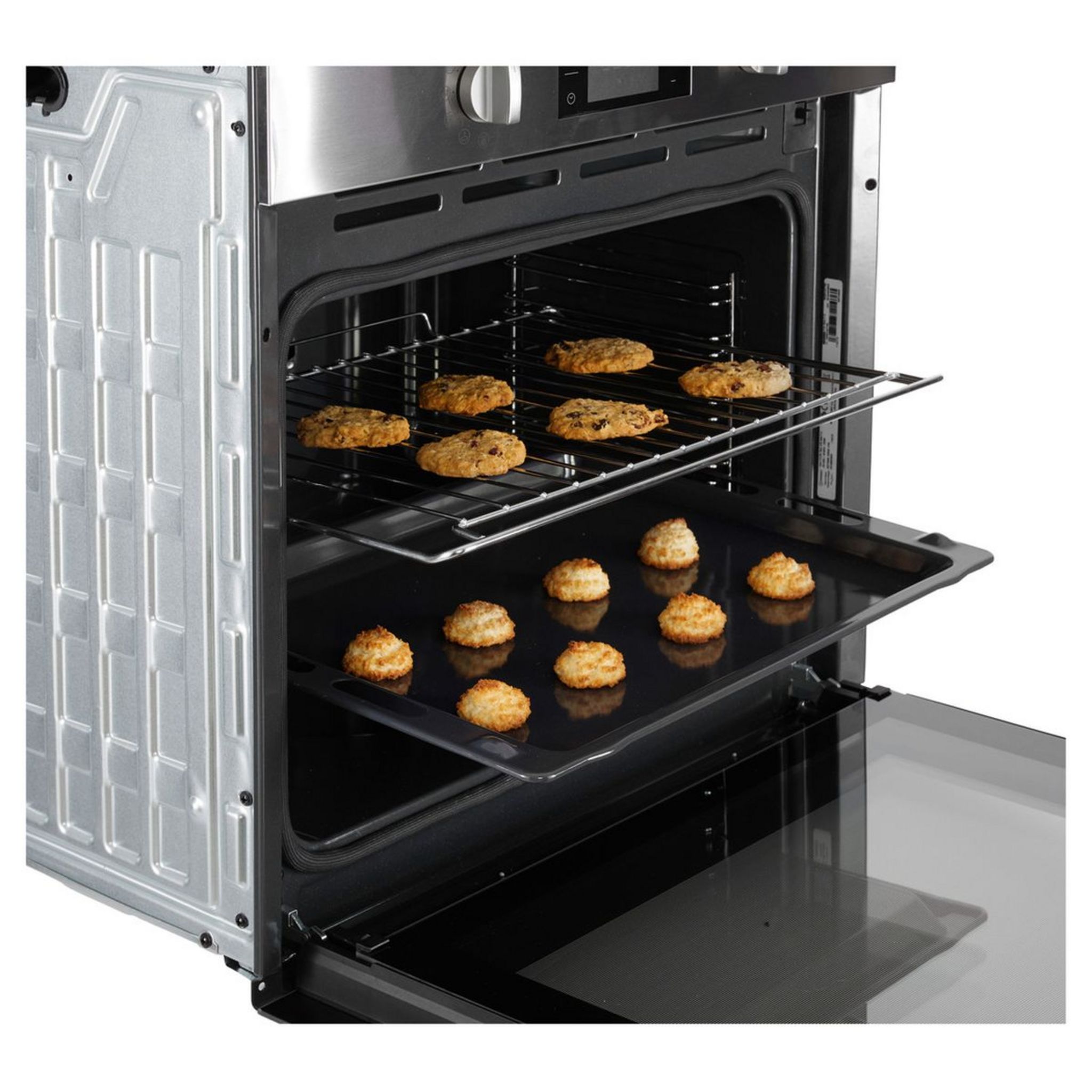 Voir la diapositive 2 : INDESIT Four encastrable IFW3844PIX, 71 L, Multifonction, Nettoyage pyrolyse