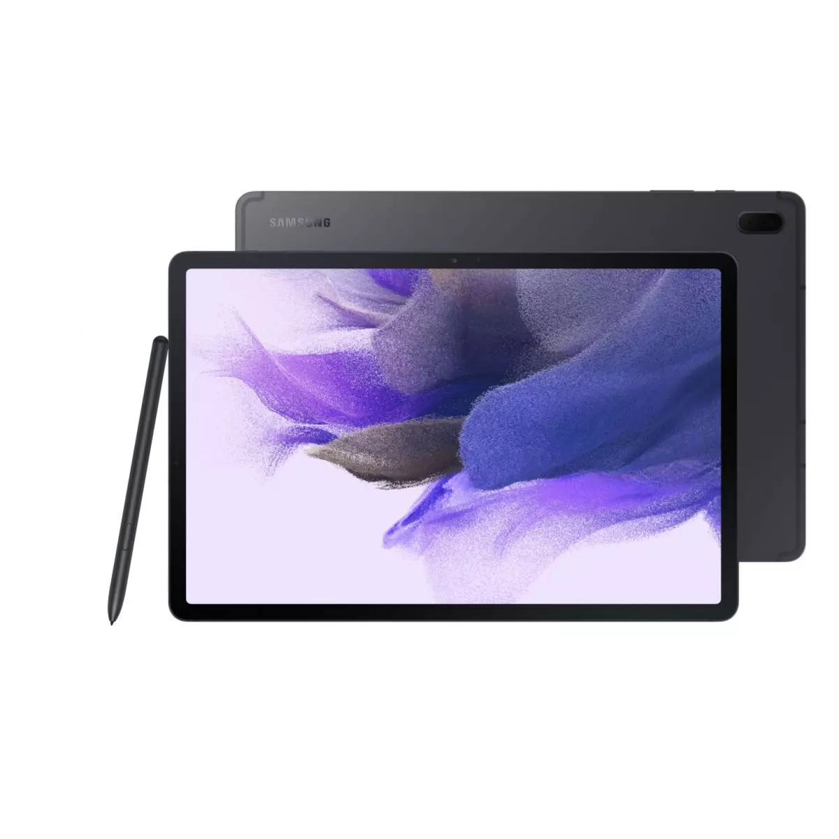 SAMSUNG Tablette tactile Tab S7 FE - 12.4 pouces - 64 Go - 5G - Noir pas  cher 