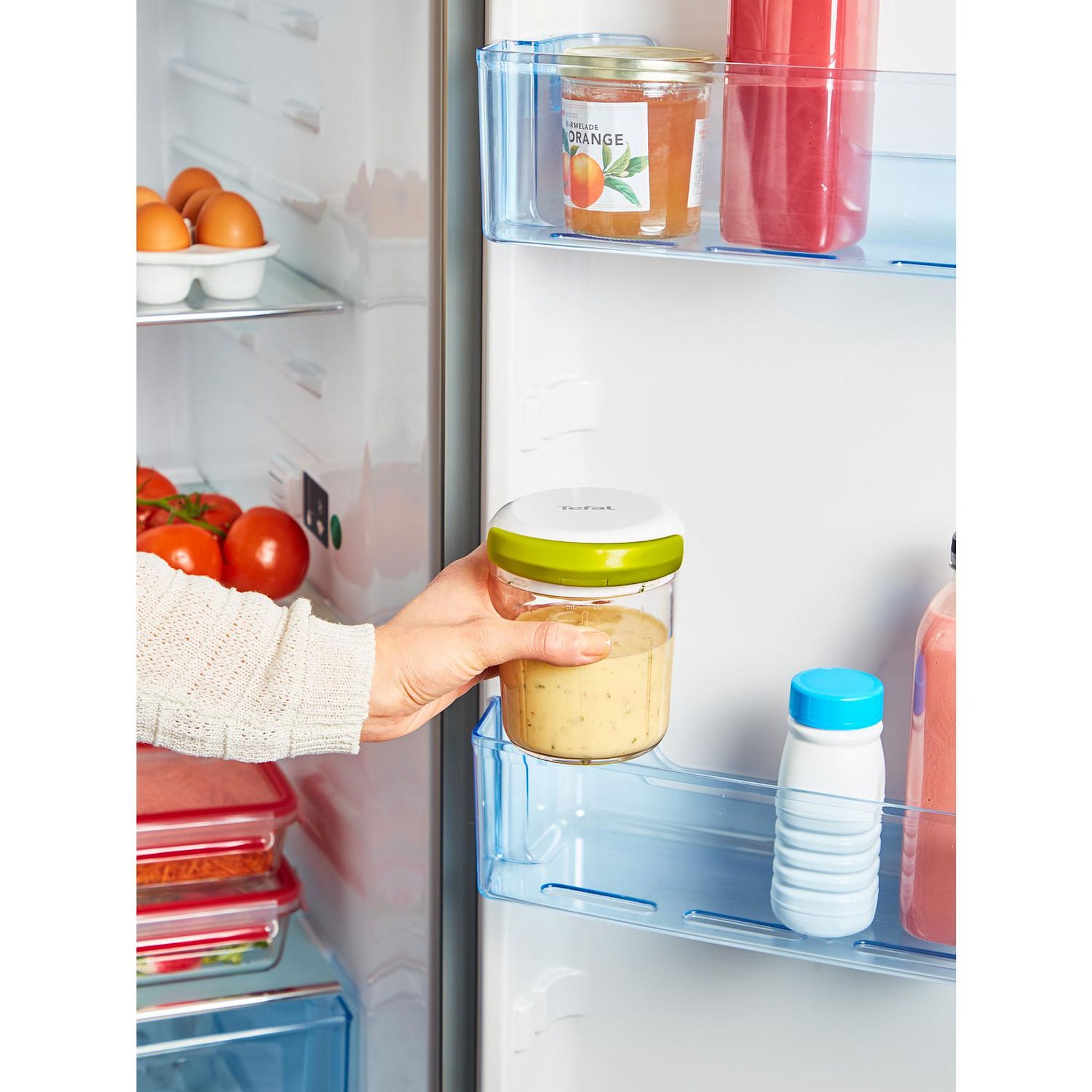 Voir la diapositive 6 : TEFAL Hachoir Shaker manuel 400 ml