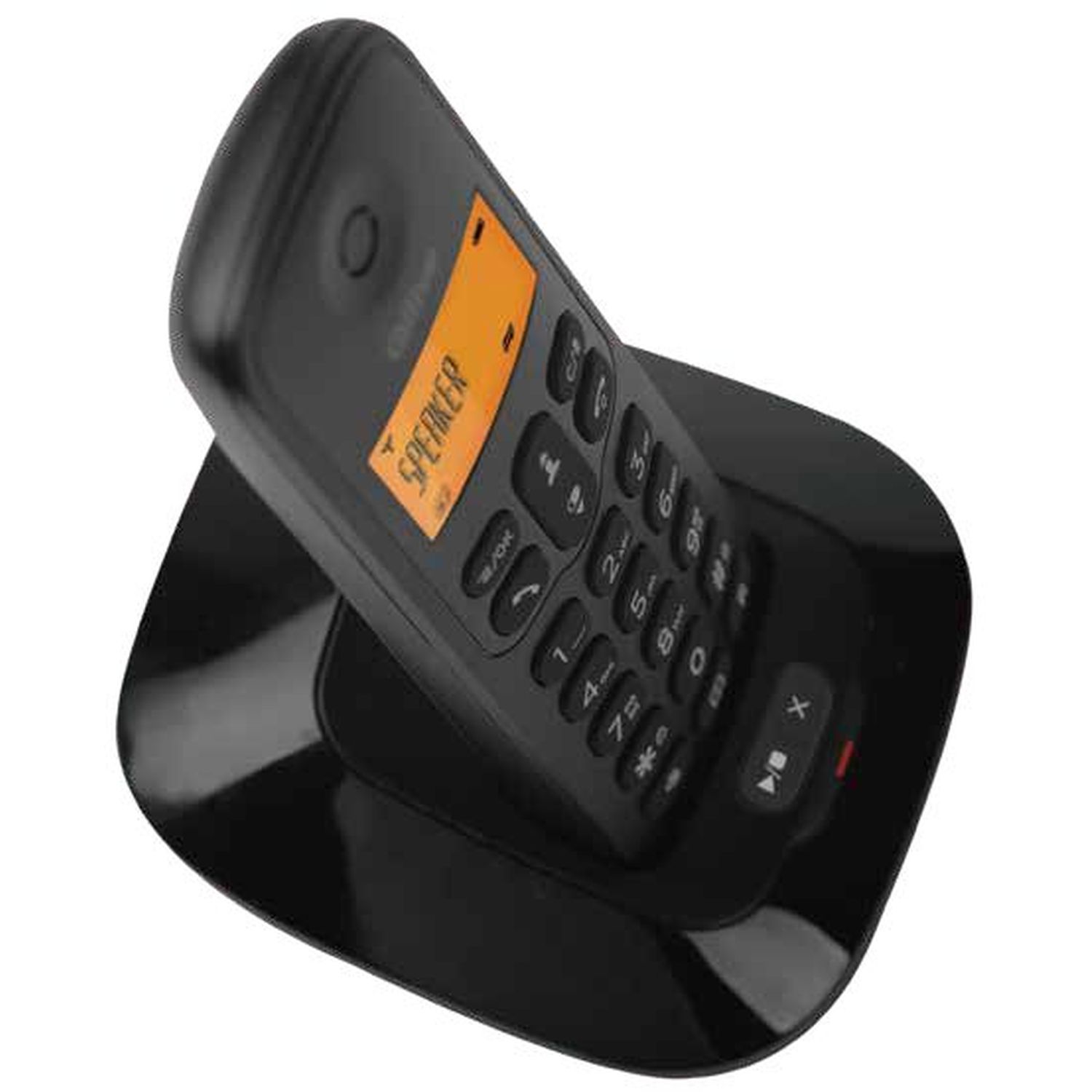 Voir la diapositive 4 : QILIVE Q.4438 sans fil - Répondeur - Noir