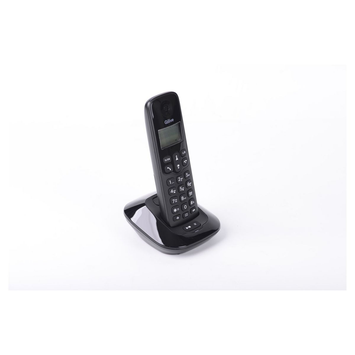 QILIVE Q.4438 sans fil - Répondeur - Noir