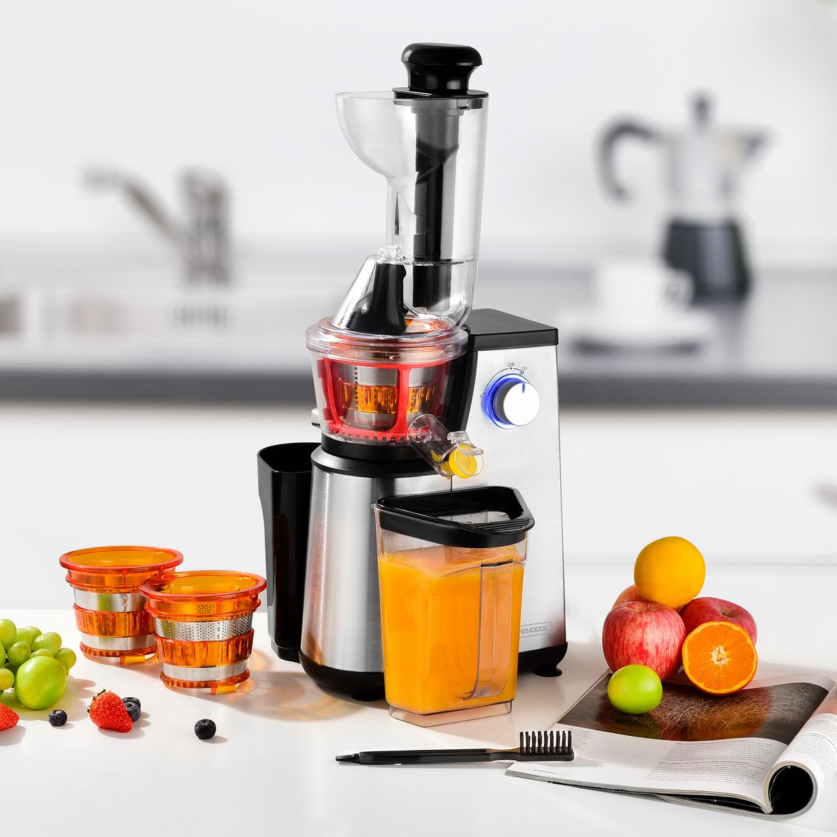 KITCHENCOOK Extracteur à jus ULTIMATE_INOX