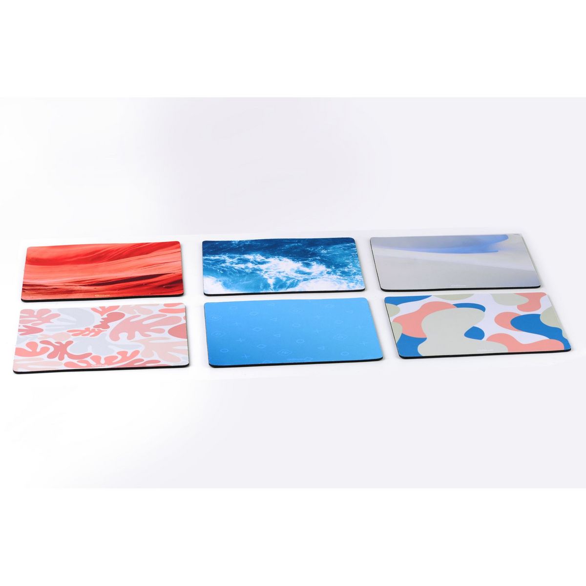 QILIVE Tapis de souris recylcés - Multicolor