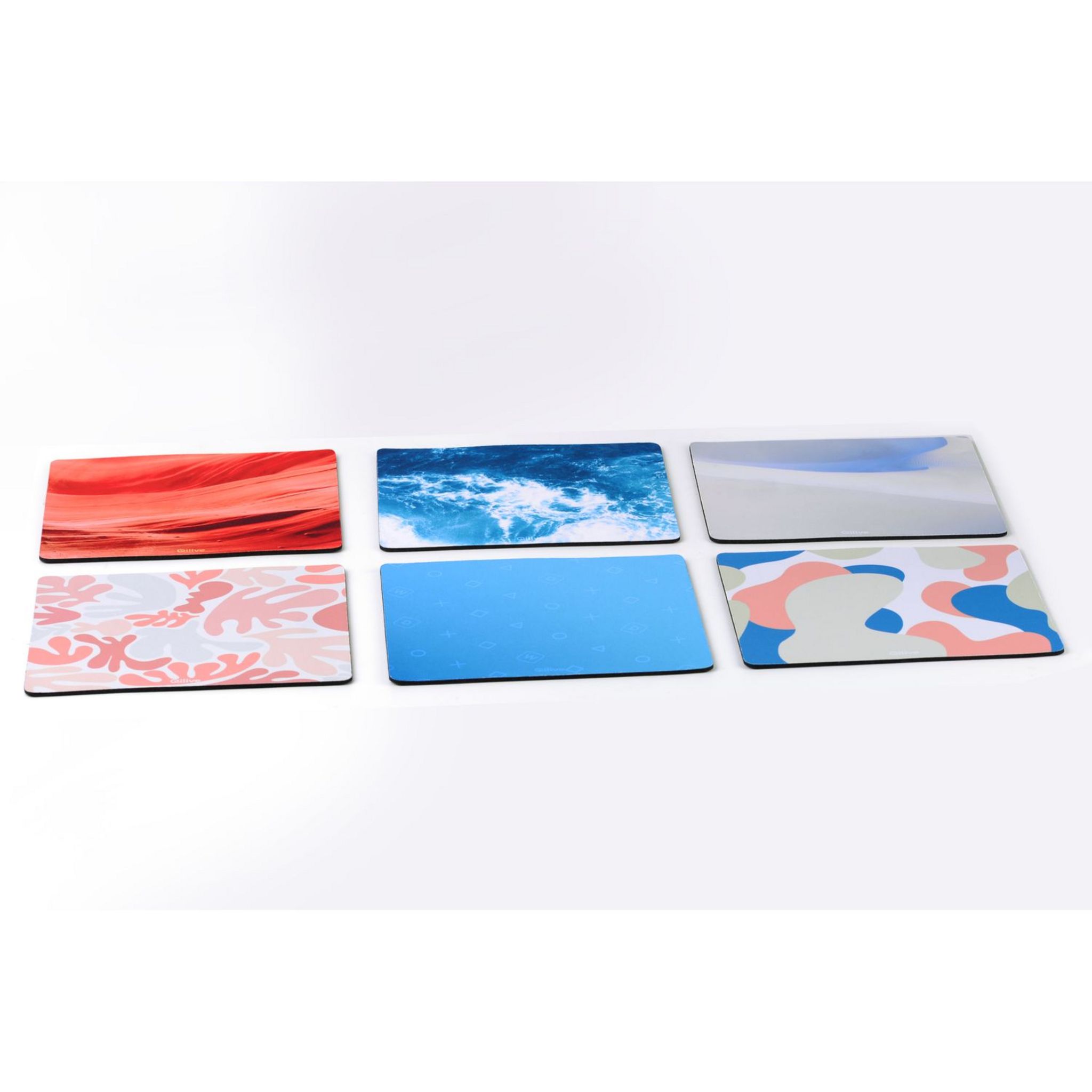 Voir la diapositive 2 : QILIVE Tapis de souris recylcés - Multicolor