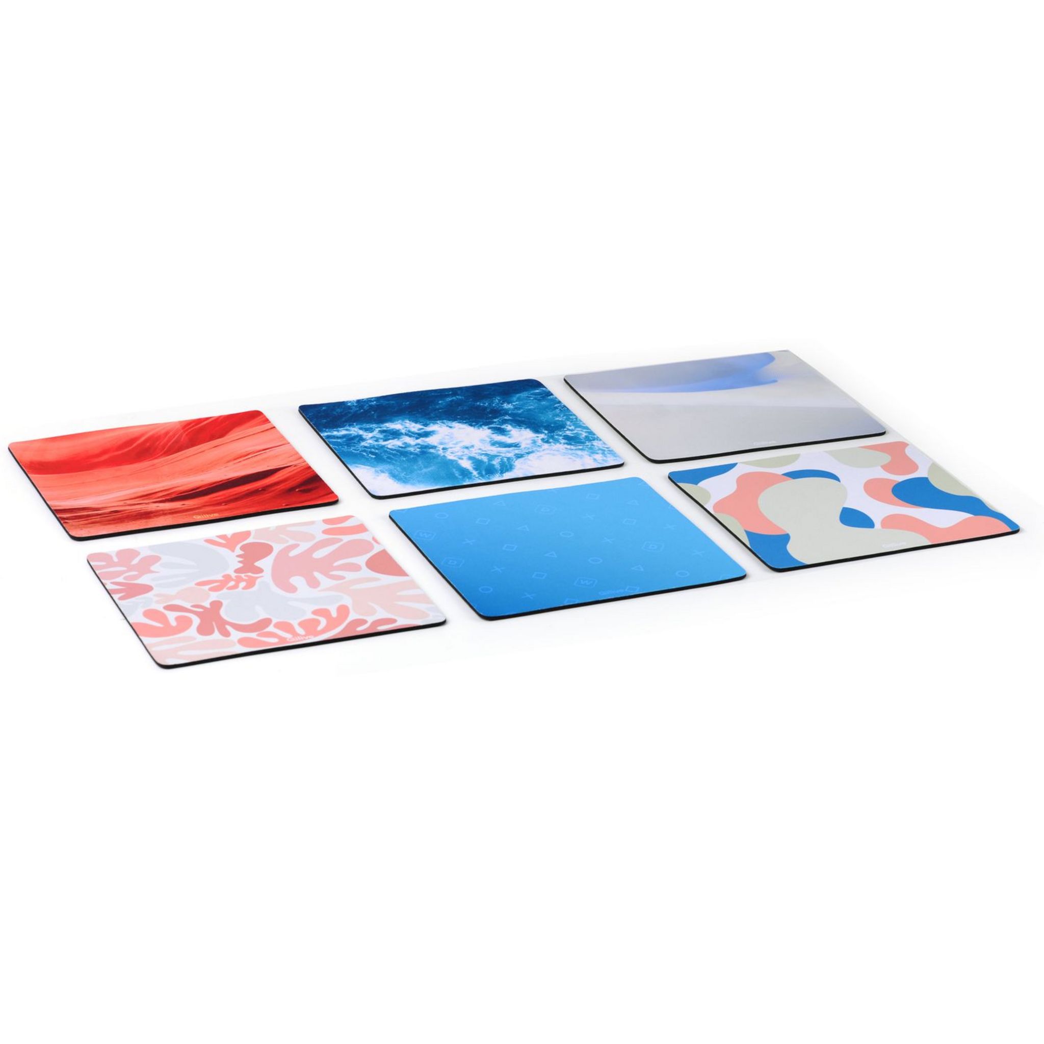 Voir la diapositive 3 : QILIVE Tapis de souris recylcés - Multicolor