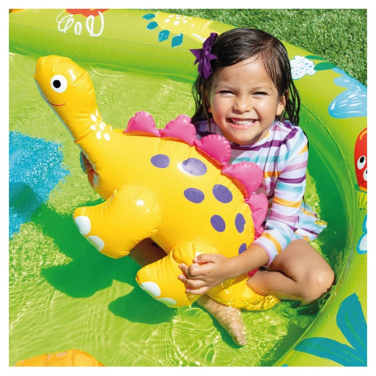 INTEX Aire de jeu gonflable Dino