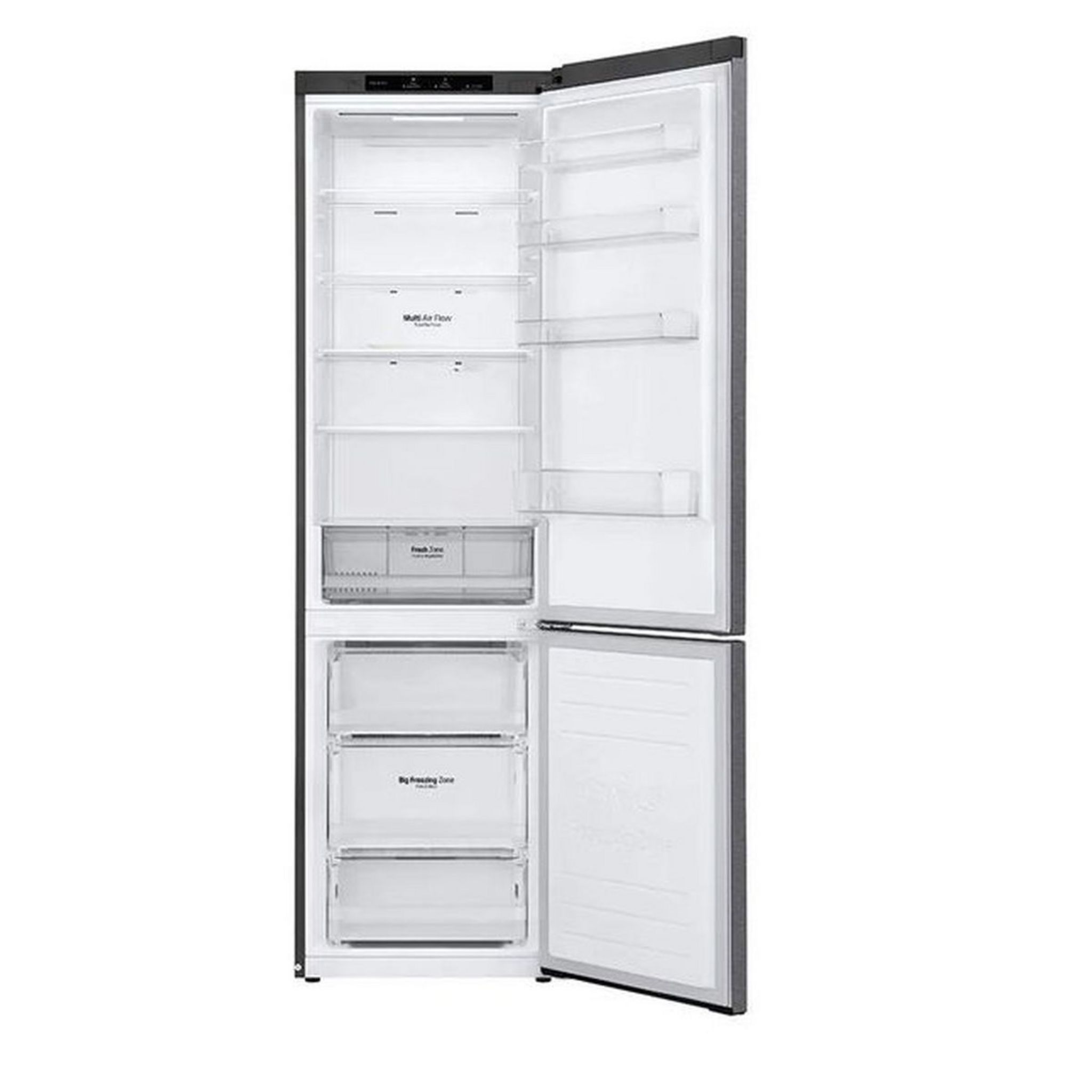 Voir la diapositive 4 : LG Réfrigérateur combiné GBP32DSLZN, 384 L, Froid ventilé No frost