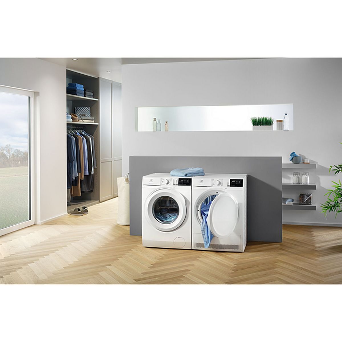 ELECTROLUX Lave linge hublot EW6F428, 8 kg, 1200 T/min, E