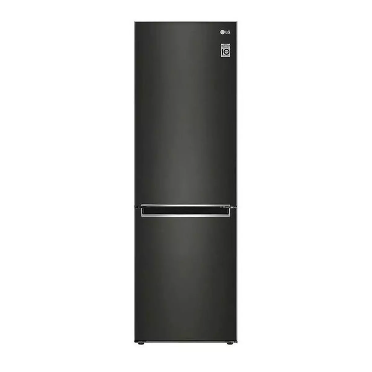 LG Réfrigérateur combiné GBB61BLJMN, 341 L, Froid ventilé No frost