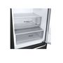 Voir la diapositive 2 : LG Réfrigérateur combiné GBB61BLJMN, 341 L, Froid ventilé No frost