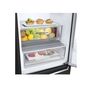 Voir la diapositive 3 : LG Réfrigérateur combiné GBB61BLJMN, 341 L, Froid ventilé No frost