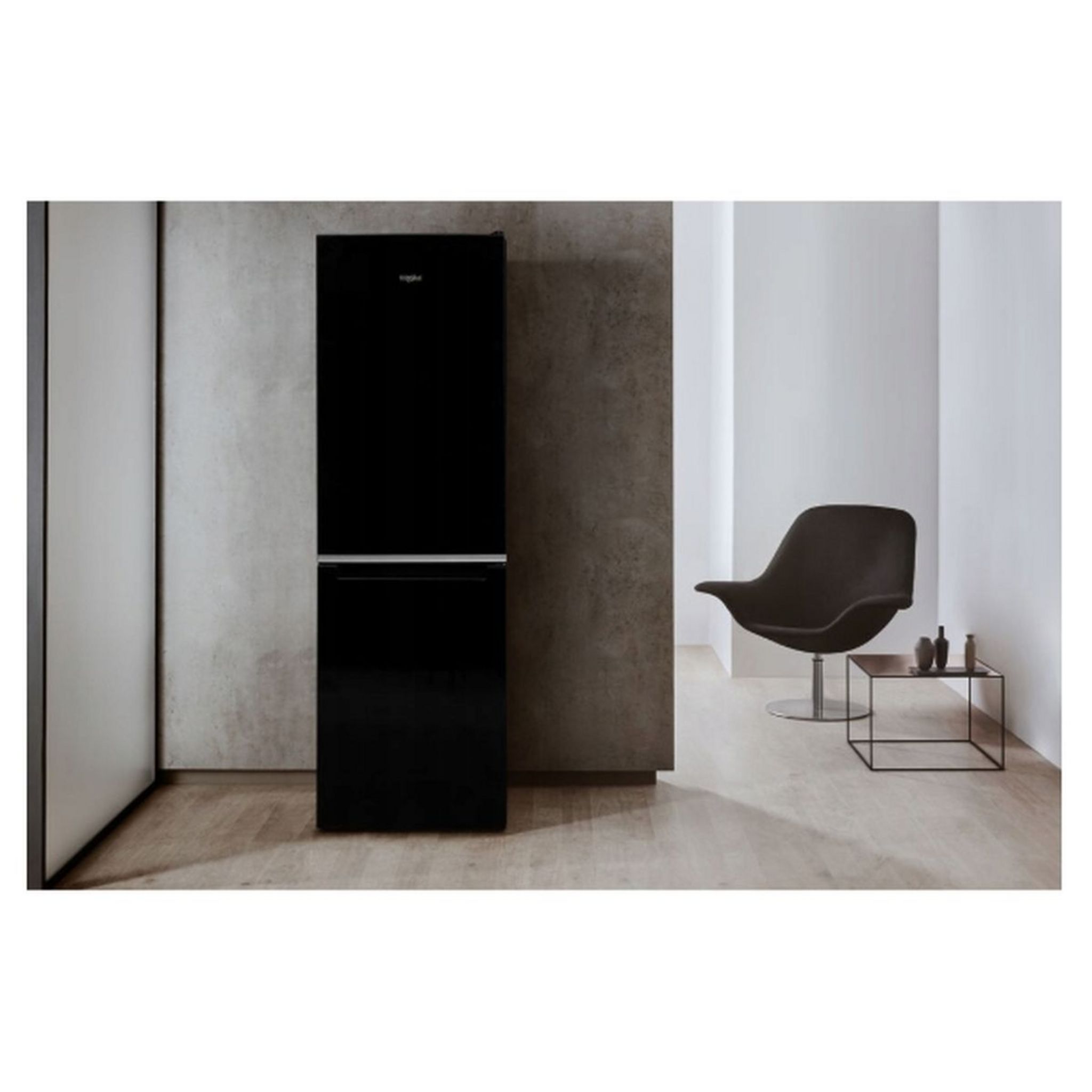 Voir la diapositive 3 : WHIRLPOOL Réfrigérateur combiné W7 811I K, 343 L, Froid ventilé No frost