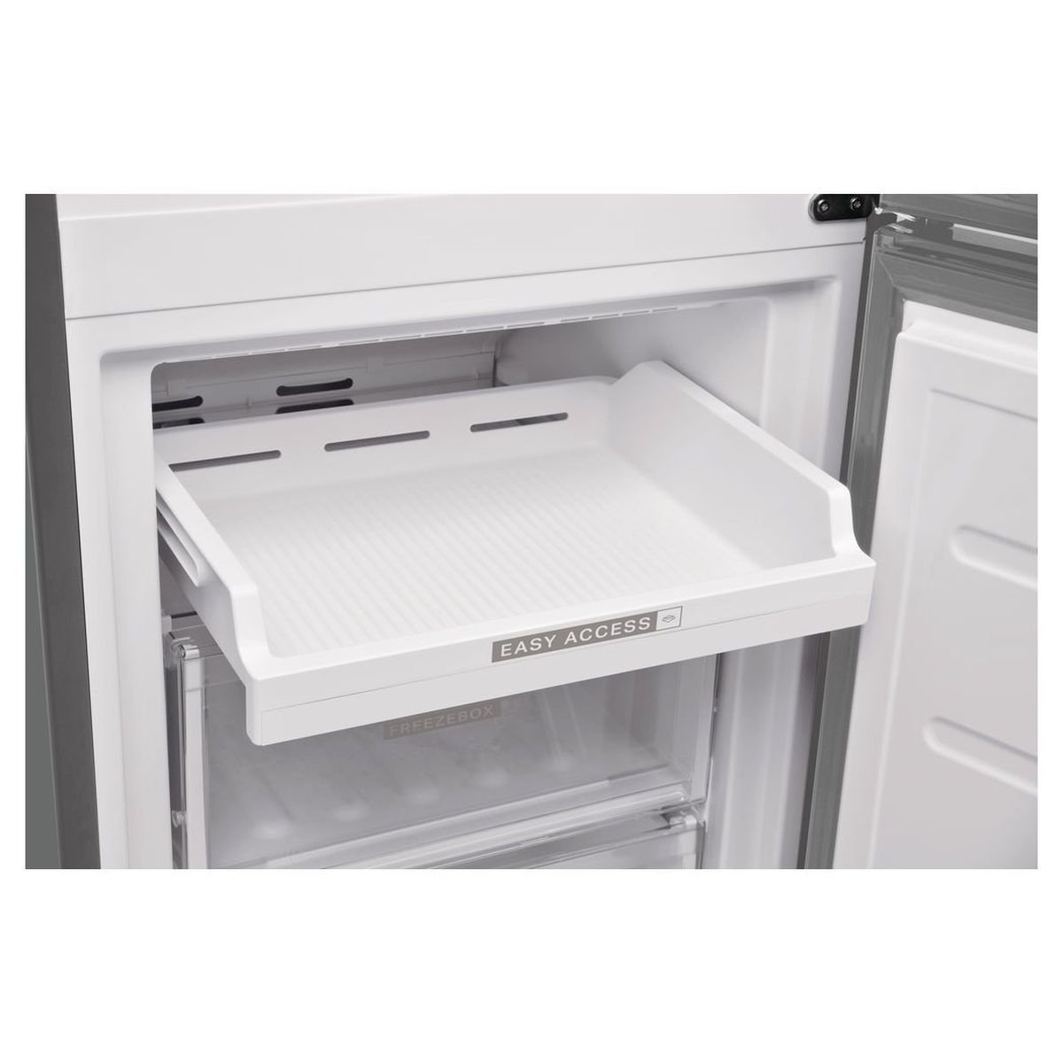 Voir la diapositive 2 : WHIRLPOOL Réfrigérateur combiné W7921IOX, 371 L, Froid ventilé No frost