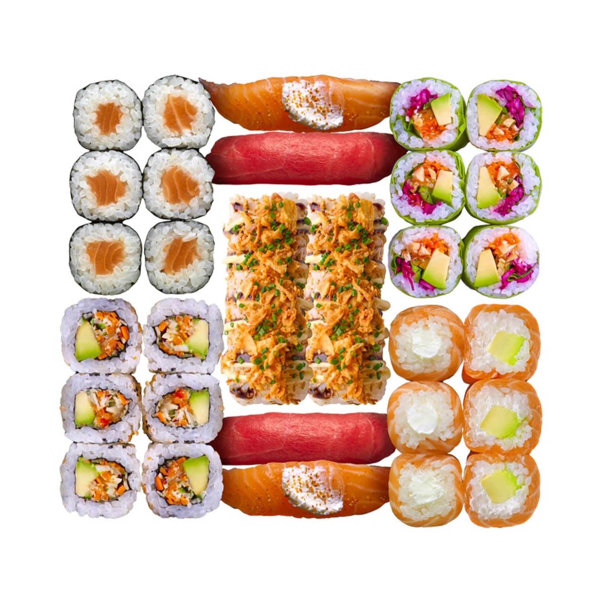 Plateau festif 36 pièces 756g