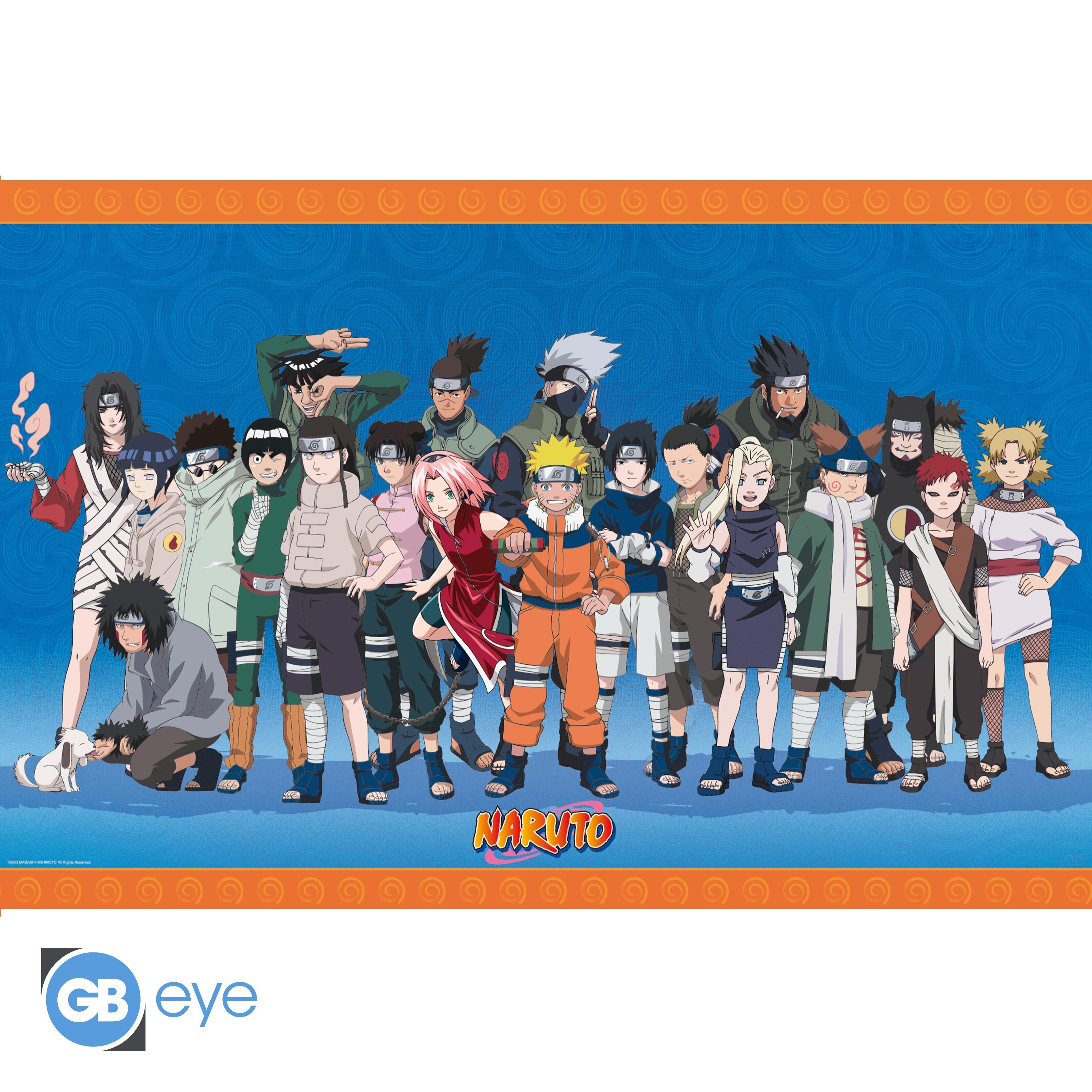ABYSTYLE Poster Ninjas Konoha Naruto