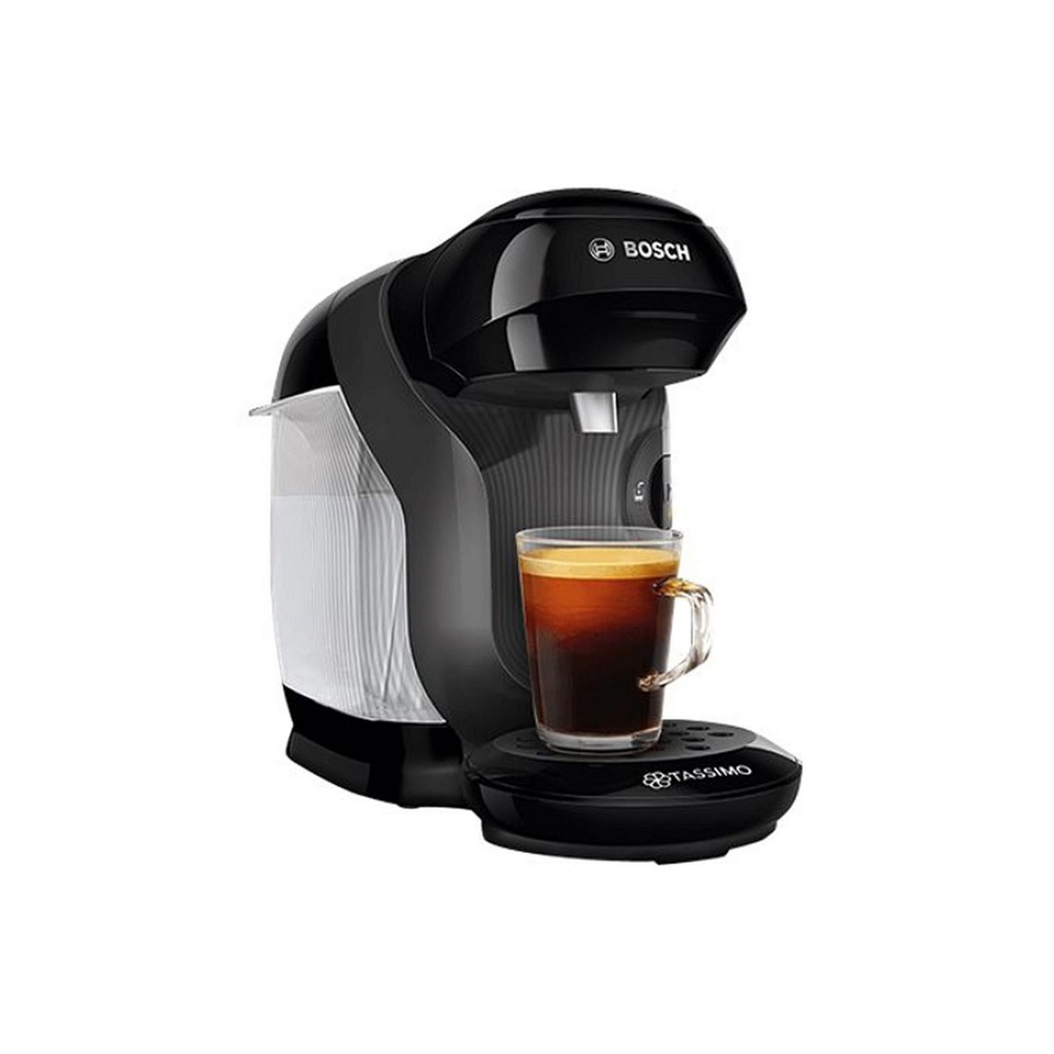 Voir la diapositive 2 : BOSCH Cafetière à dosette multi-boissons Tassimo TAS1102 - Noir