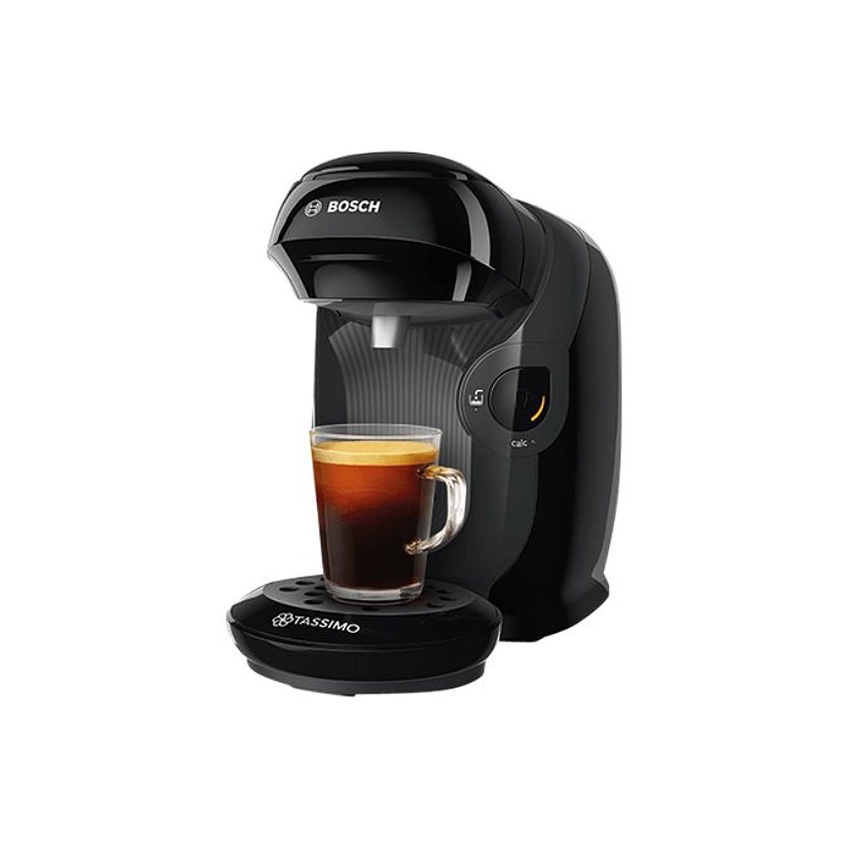 BOSCH Cafetière à dosette multi-boissons Tassimo TAS1102 - Noir