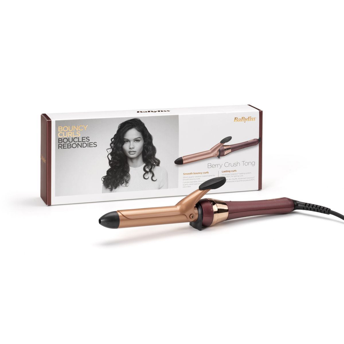 BABYLISS Boucleur 2524PE - Bordeaux