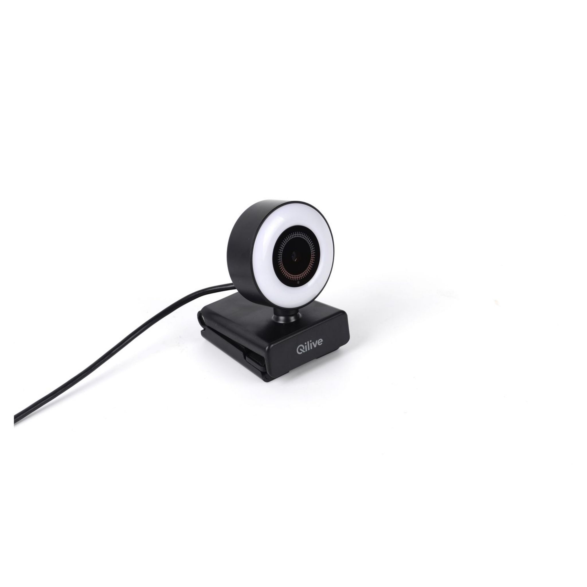 Voir la diapositive 2 : QILIVE Webcam FHD LED Q.4401 - Noir