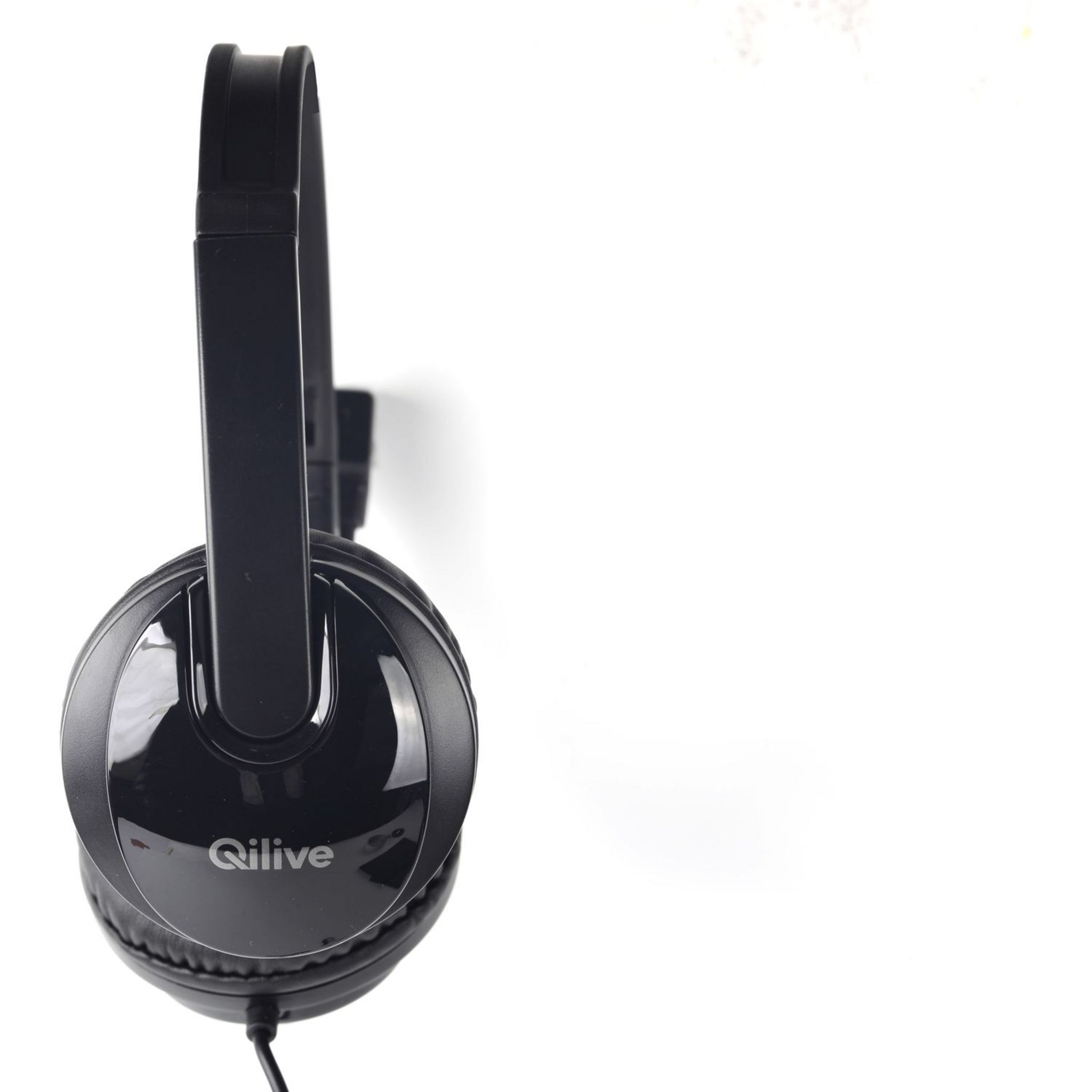 Voir la diapositive 2 : QILIVE Casque  + Adaptateur Q.3512 - Noir