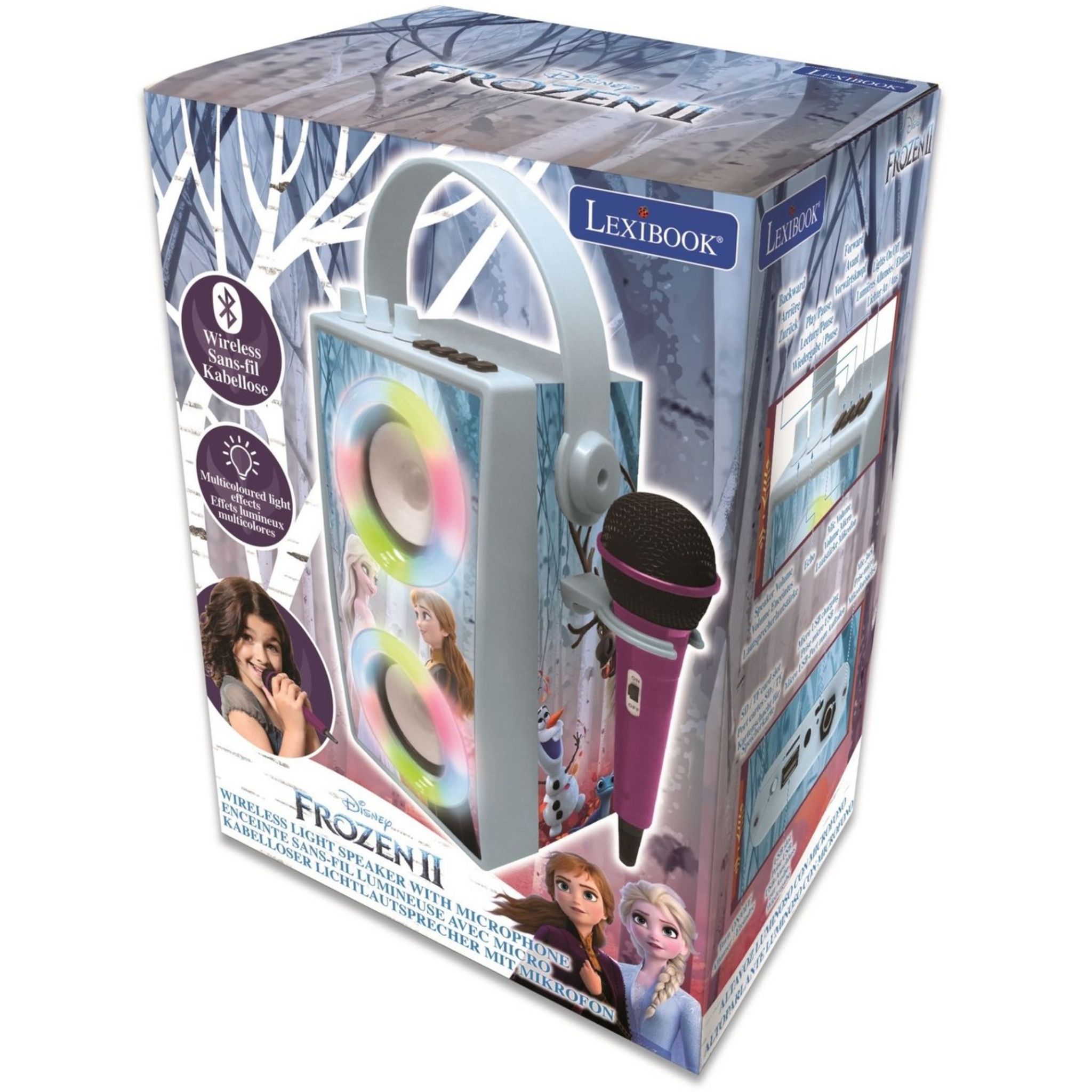 Voir la diapositive 3 : LEXIBOOK Karaoké BPT1580FZZ - Reine des neiges
