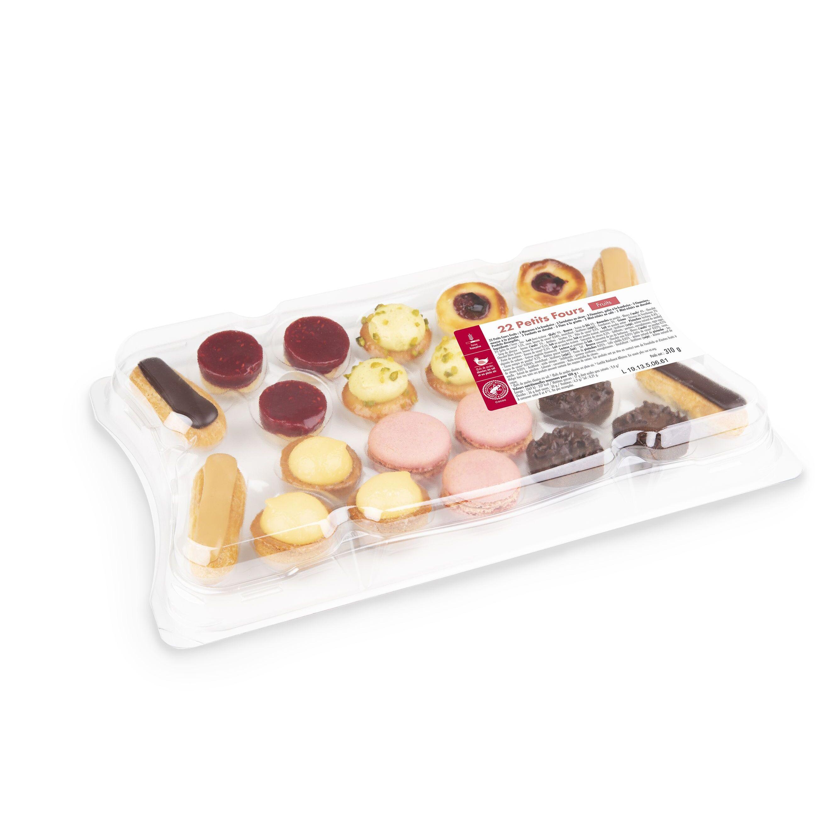Petits fours fruits blister x 22 310g