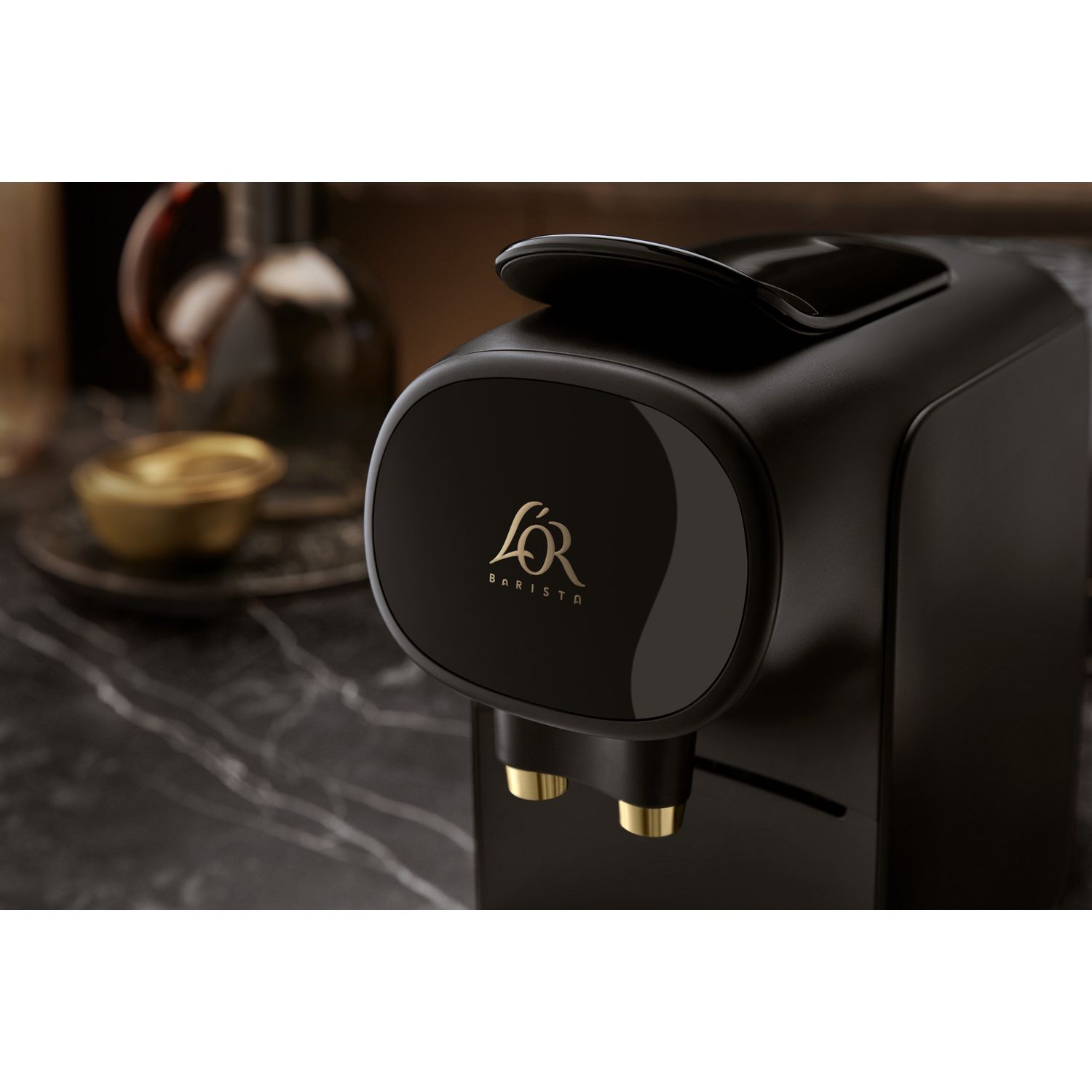 Voir la diapositive 4 : PHILIPS Cafetière à capsule L'or Barista LM9012/60 - Noir