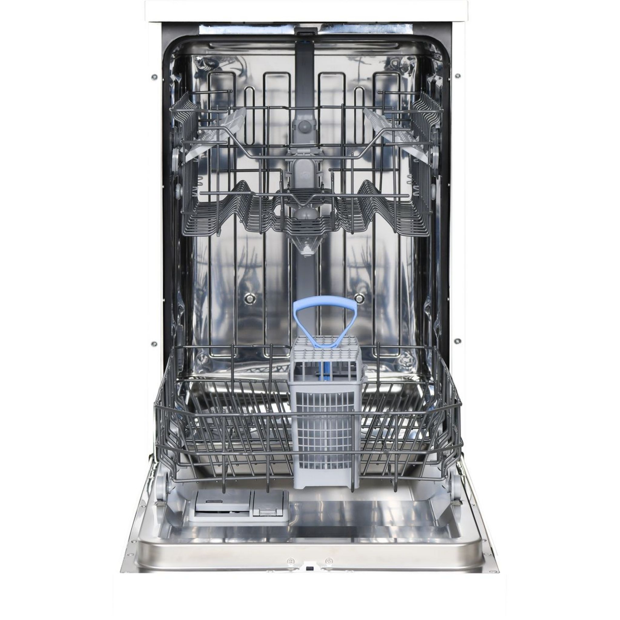 Voir la diapositive 3 : SELECLINE Lave vaisselle pose libre 600096219, 10 couverts, 45 cm, 49 dB, 6 programmes, E