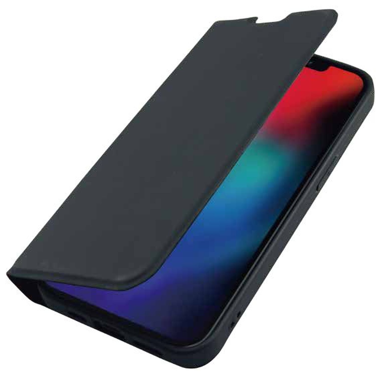Voir la diapositive 4 : QILIVE Étui portefeuille pour iPhone 13 Pro - Noir