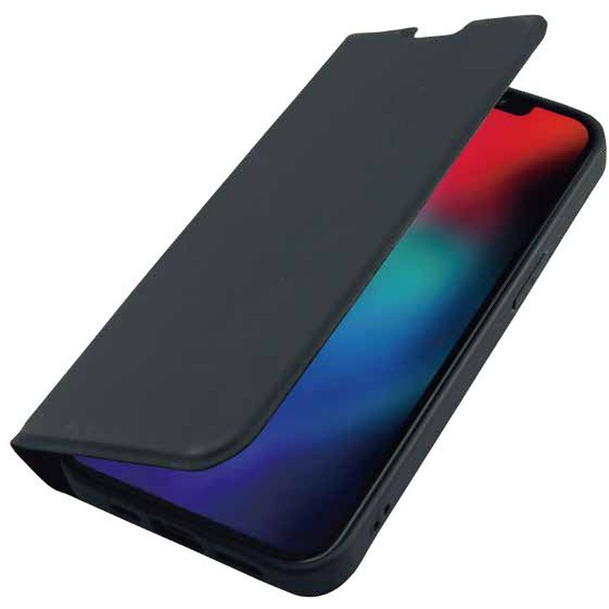 QILIVE Étui portefeuille pour iPhone 13 Pro - Noir