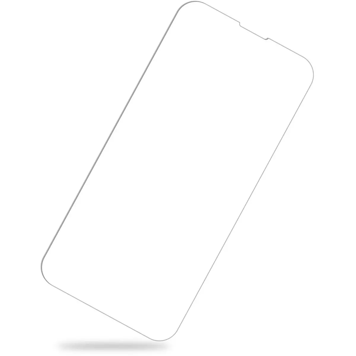 QILIVE Coque et verre trempé pour iPhone 13 - Transparent