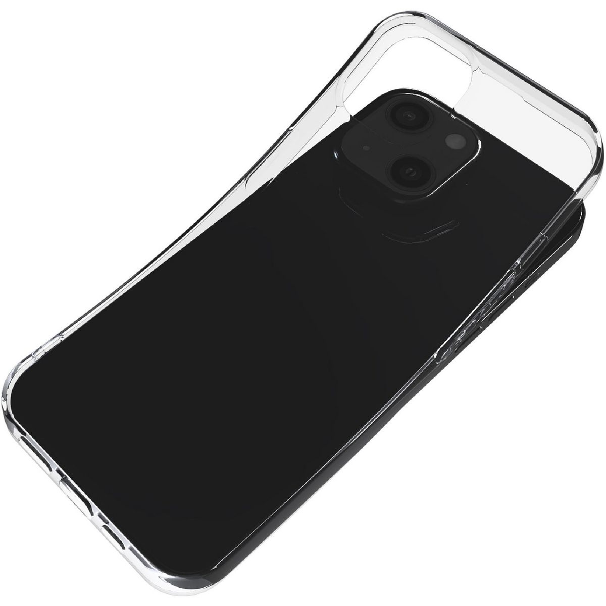 QILIVE Coque pour iPhone 13 mini - Transparente