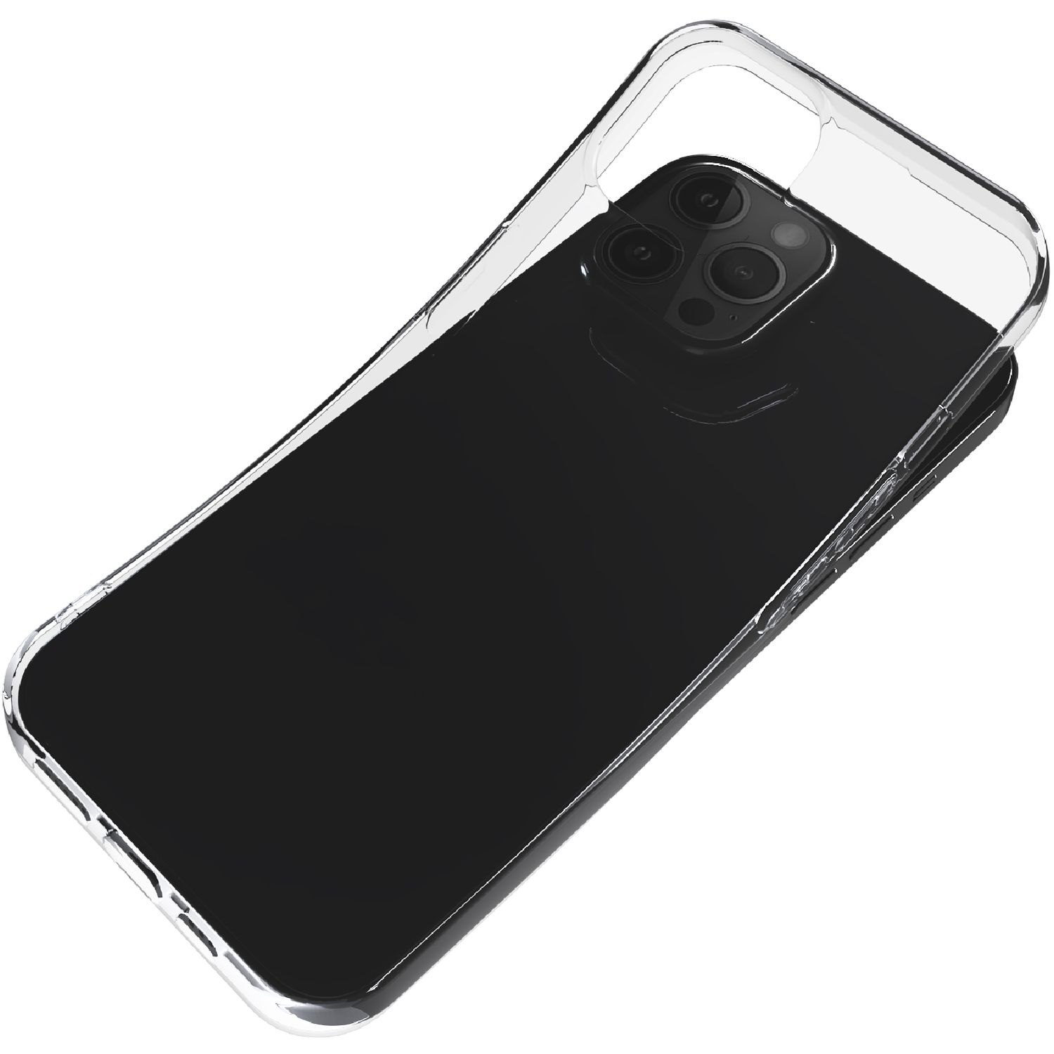 Voir la diapositive 3 : QILIVE Coque pour iPhone 13 Pro Max - Transparente