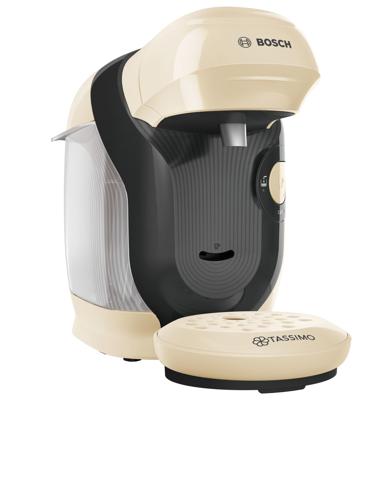 Voir la diapositive 8 : BOSCH Cafetière à dosette Tassimo TAS1107 - Crème