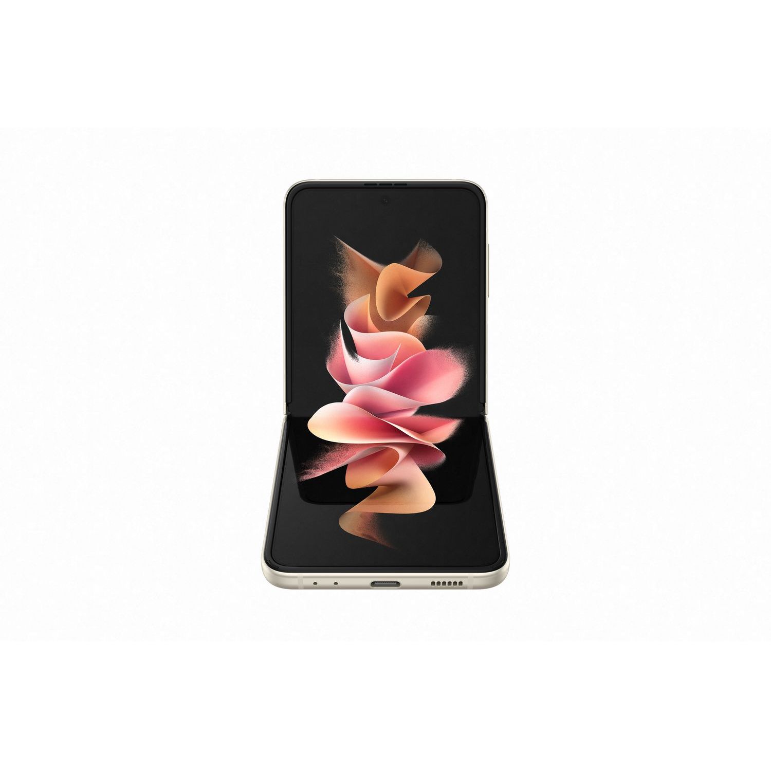 Voir la diapositive 8 : SAMSUNG Galaxy Z Flip3 5G - 128 Go - Crème