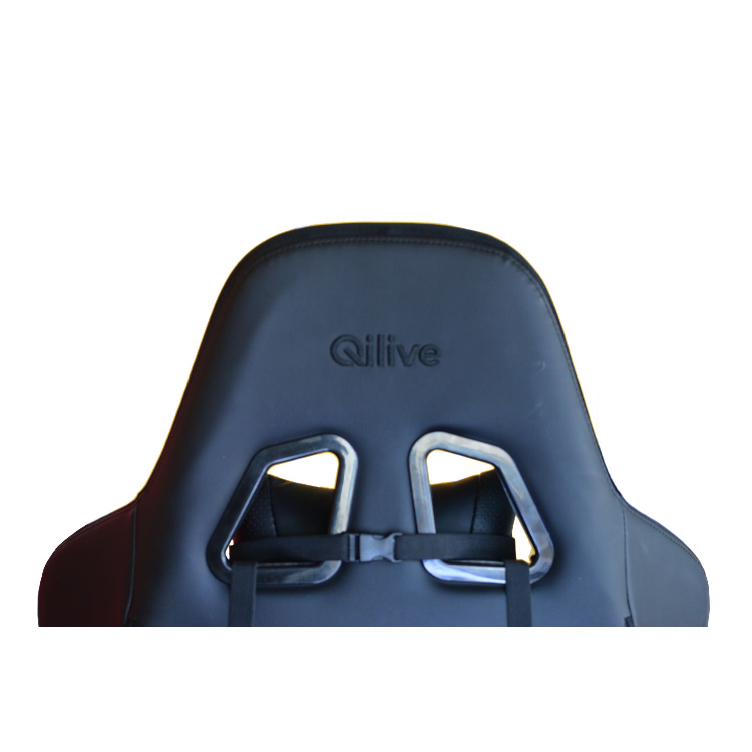 Voir la diapositive 4 : QILIVE Siège Gaming Full Black Qilive 3603 