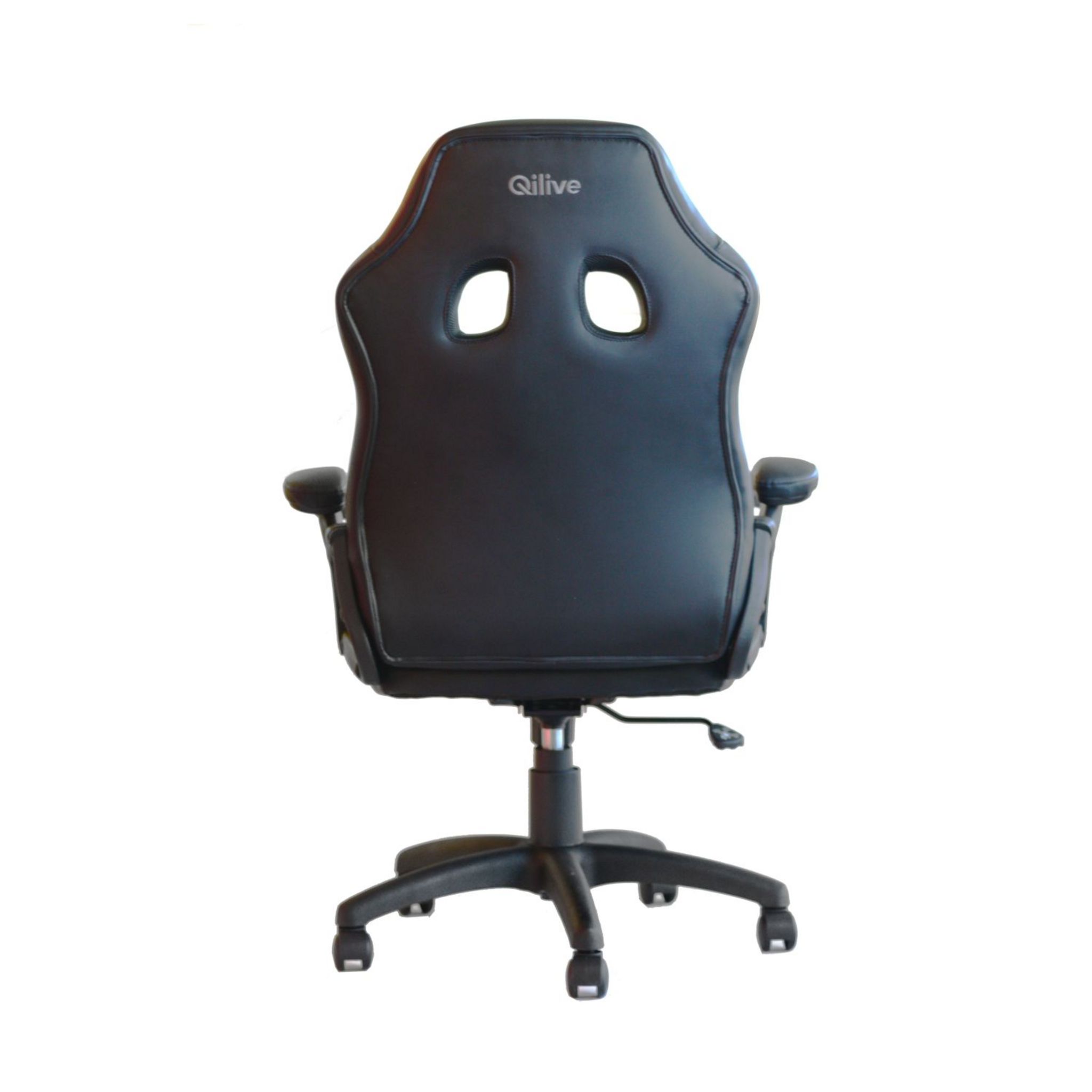 Voir la diapositive 4 : QILIVE Siège gaming Basic Q.3407 - Noir