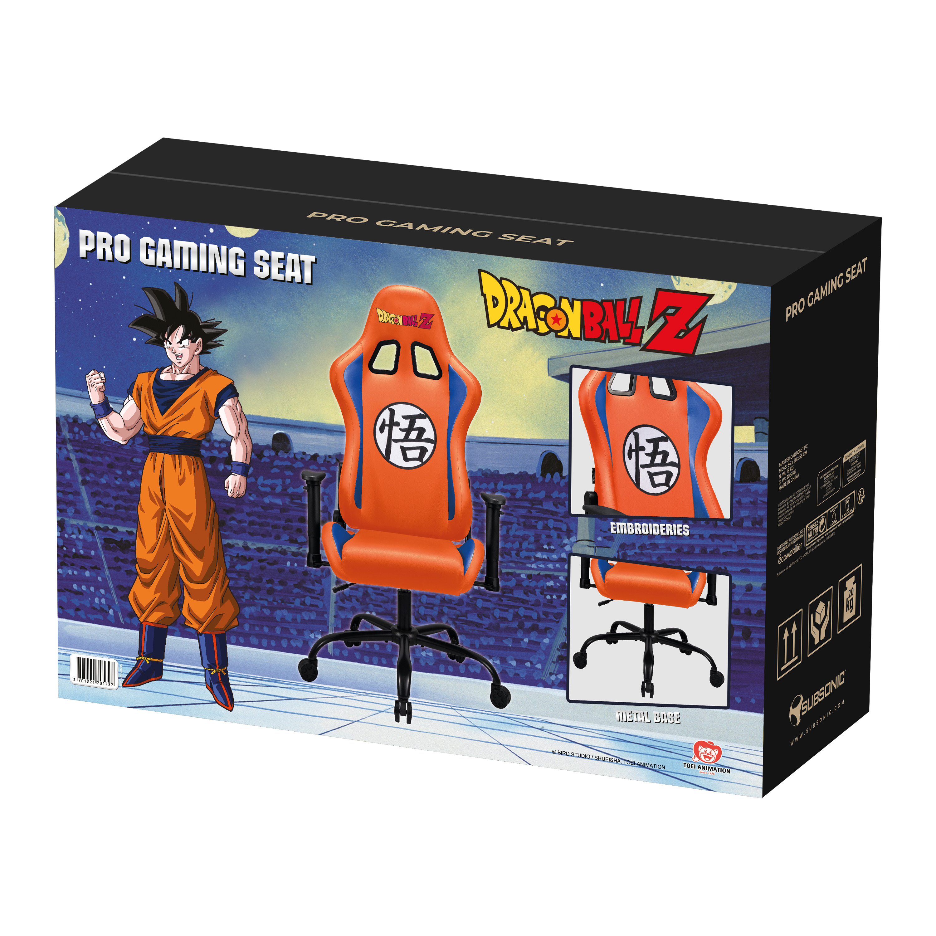 Voir la diapositive 9 : Siege Pro Gaming Dragon Ball Z