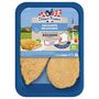 Voir la diapositive 2 : DOUCE FRANCE Escalopes de poulet à la milanaises 230g