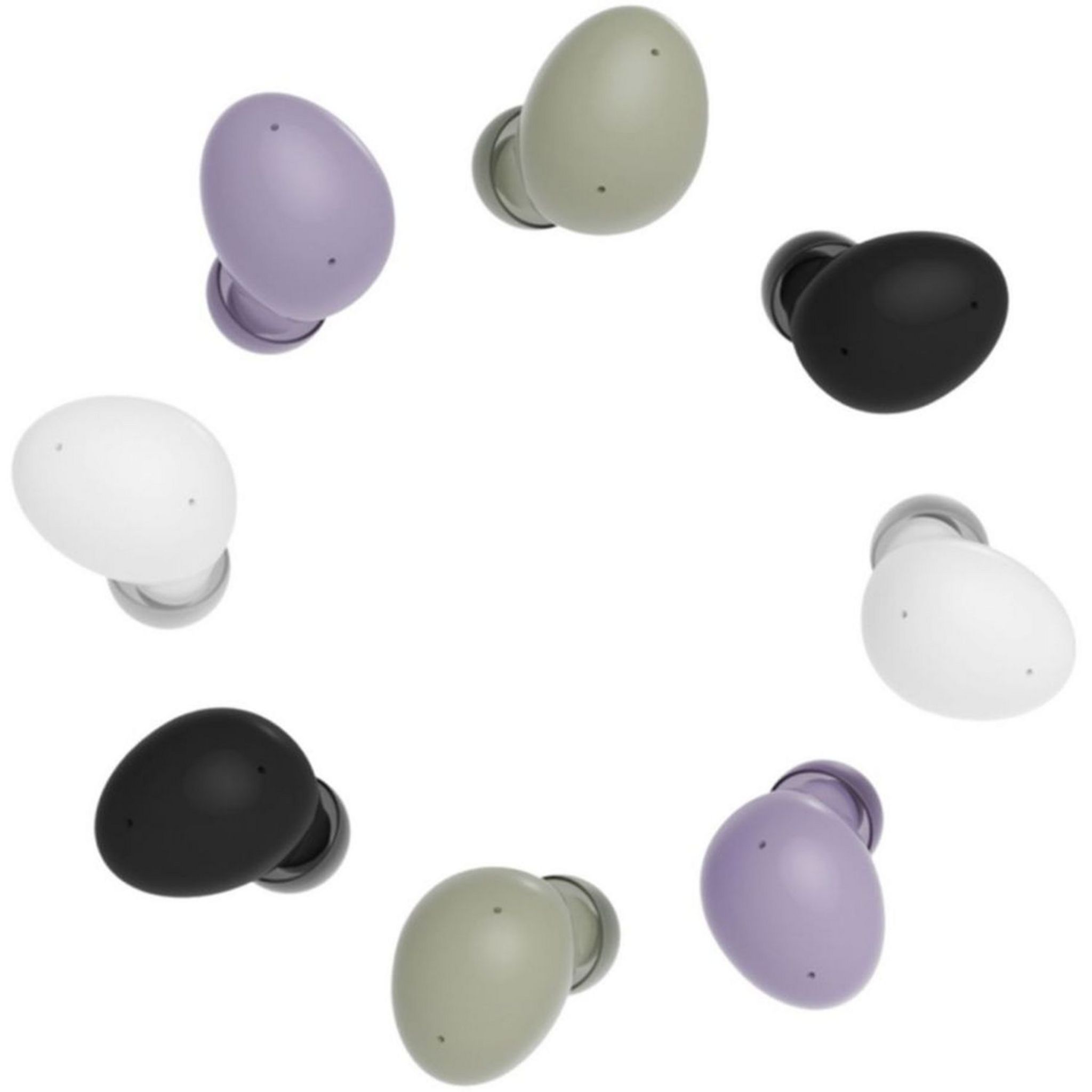 Voir la diapositive 6 : SAMSUNG Écouteurs Galaxy Buds 2 Buds avec Galaxy AI - Blanc