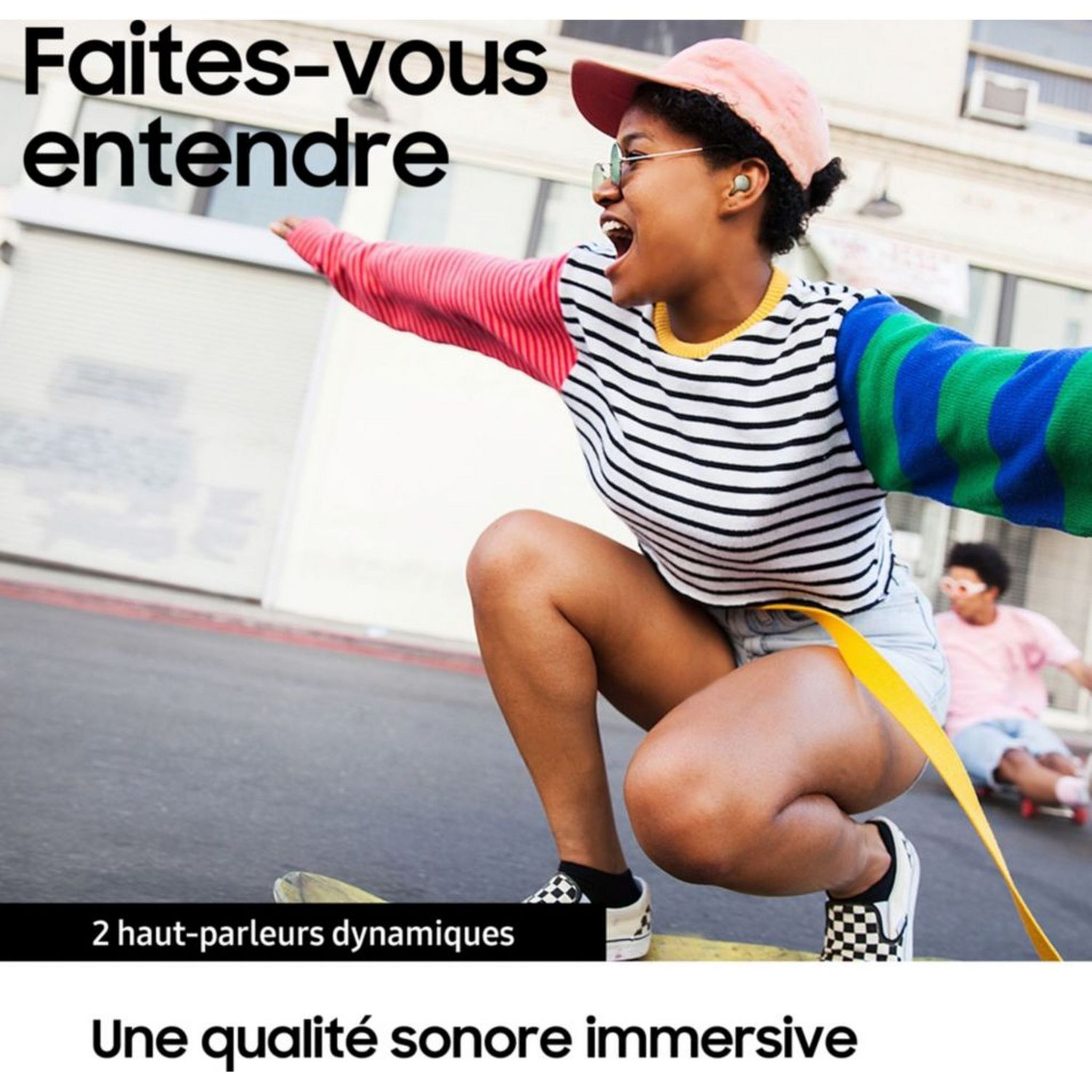 Voir la diapositive 5 : SAMSUNG Écouteurs Galaxy Buds 2 Buds avec Galaxy AI - Violet