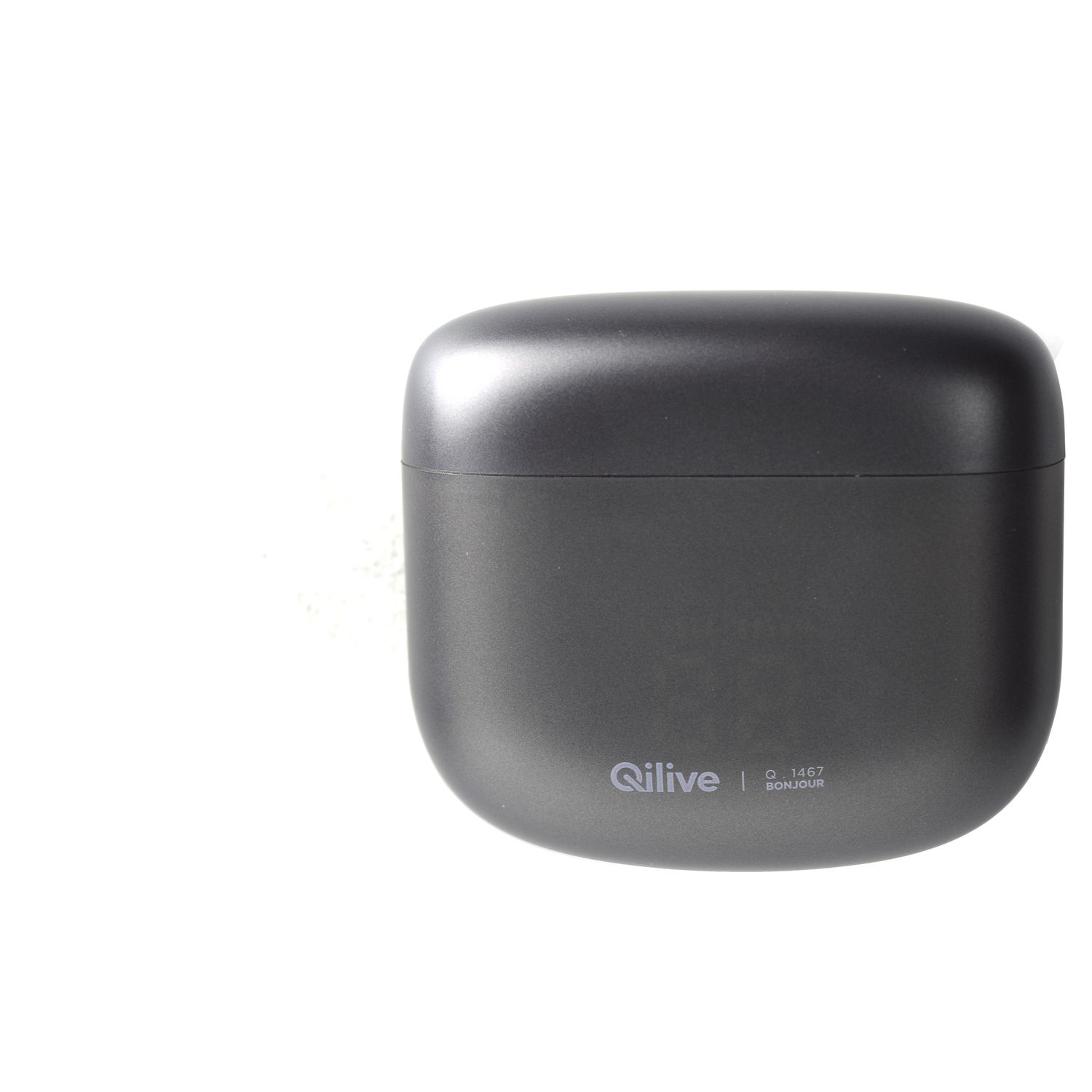 Voir la diapositive 3 : QILIVE Ecouteurs sans fil TWS Q1467 - Gris foncé - Technologie ENC - Affichage LED du niveau de charge