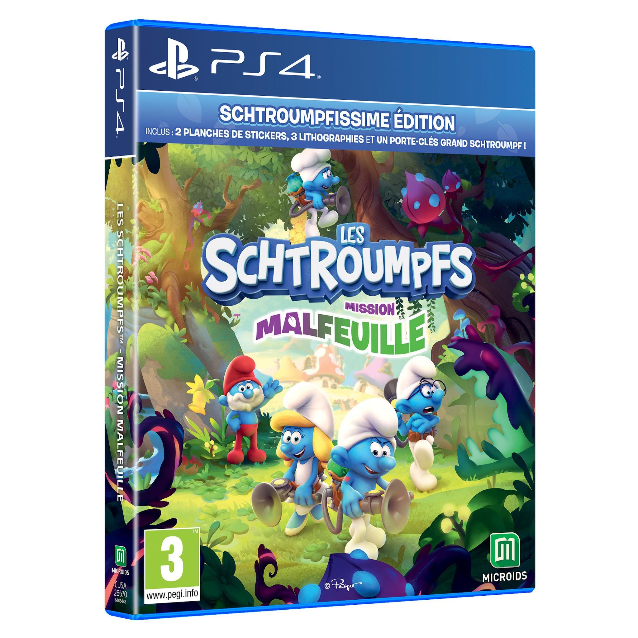 Les Schtroumpfs Mission Malfeuille PS4
