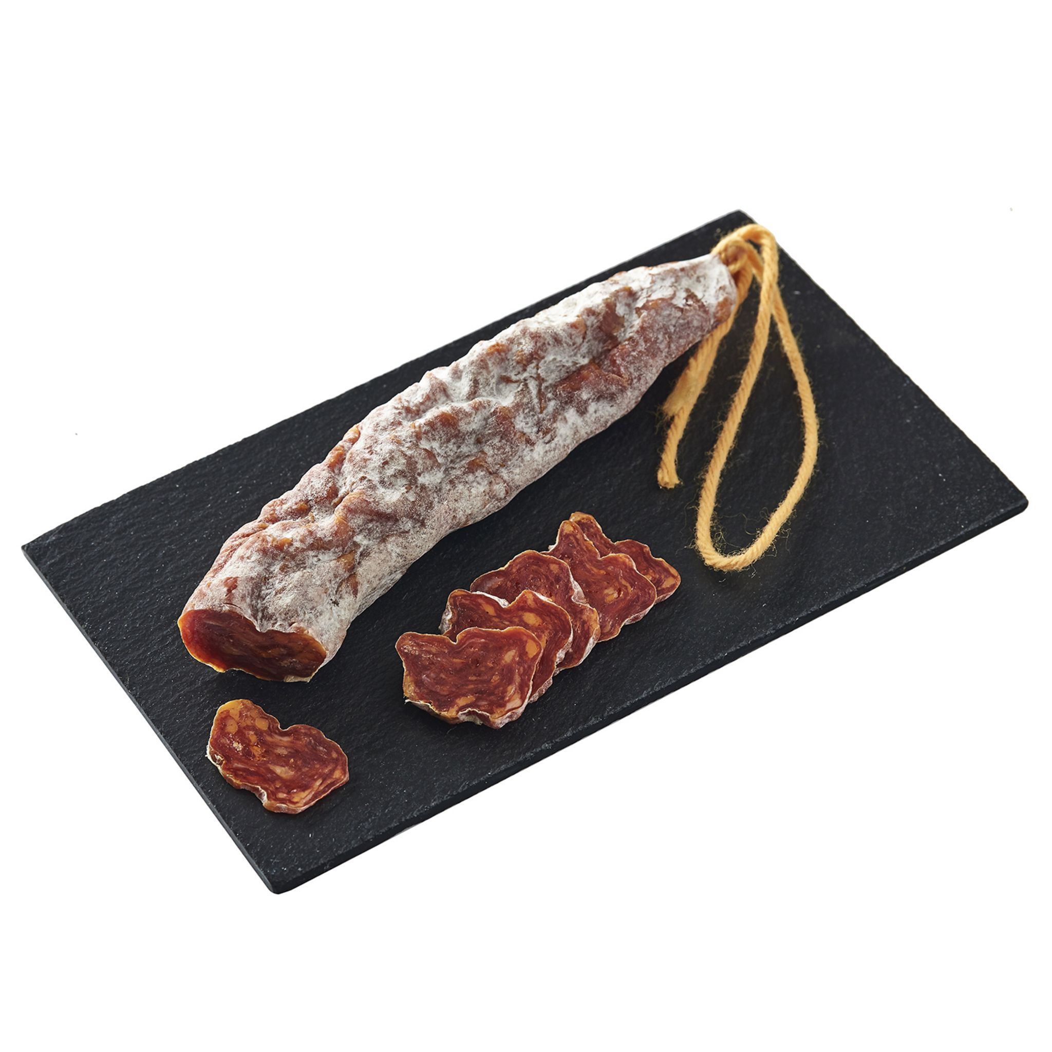 Voir la diapositive 2 : AUCHAN Saucisson sec au piment d'espelette 150g