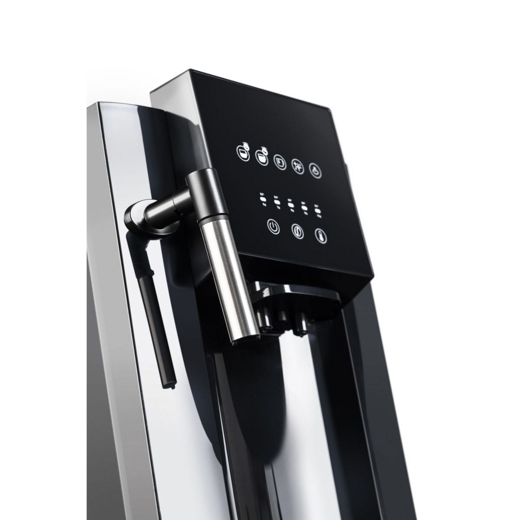 Voir la diapositive 5 : QILIVE Machine à café expresso avec broyeur à grain Q.5404 - Noir