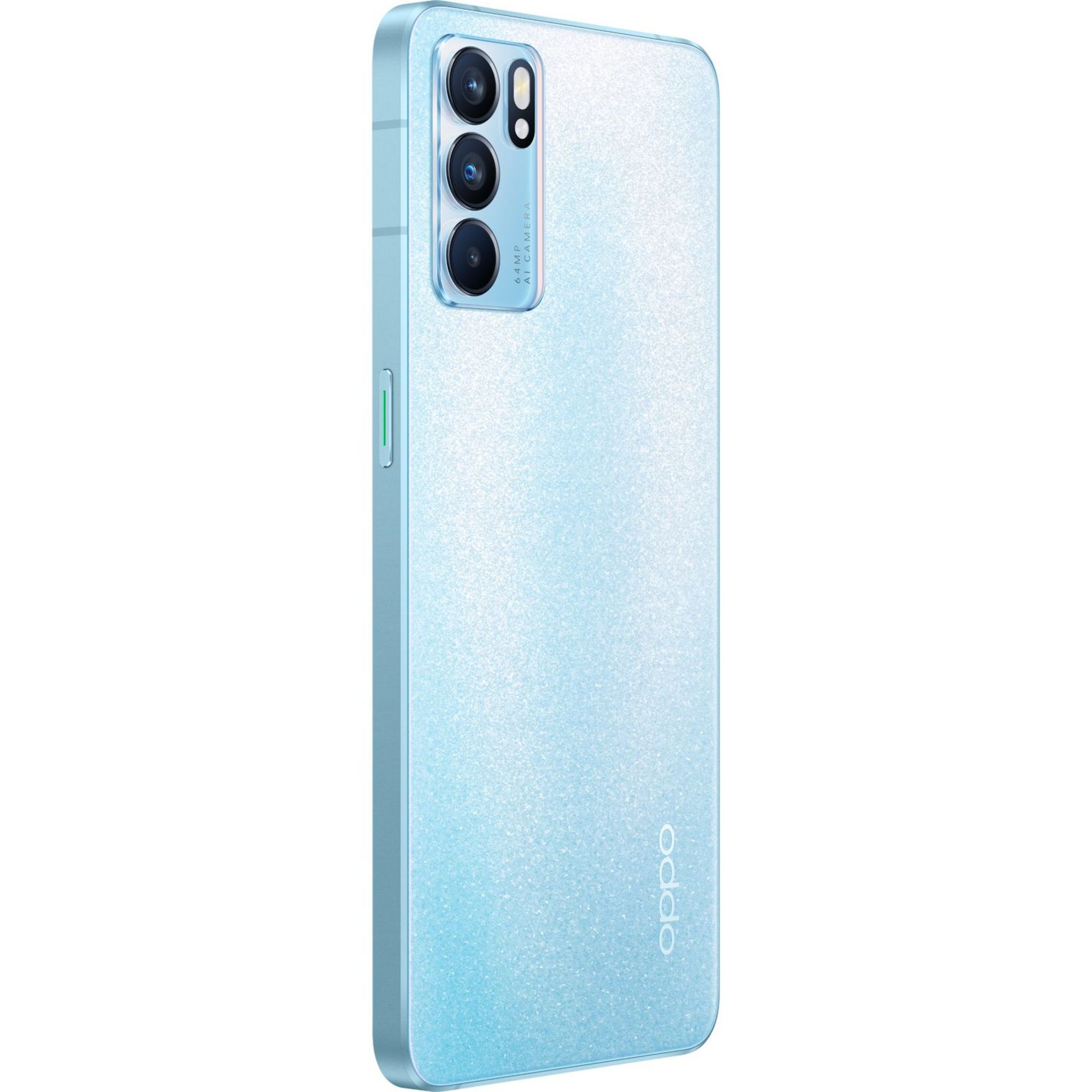 Voir la diapositive 5 : OPPO Reno 6 5G - 128GO - Bleu Arctique